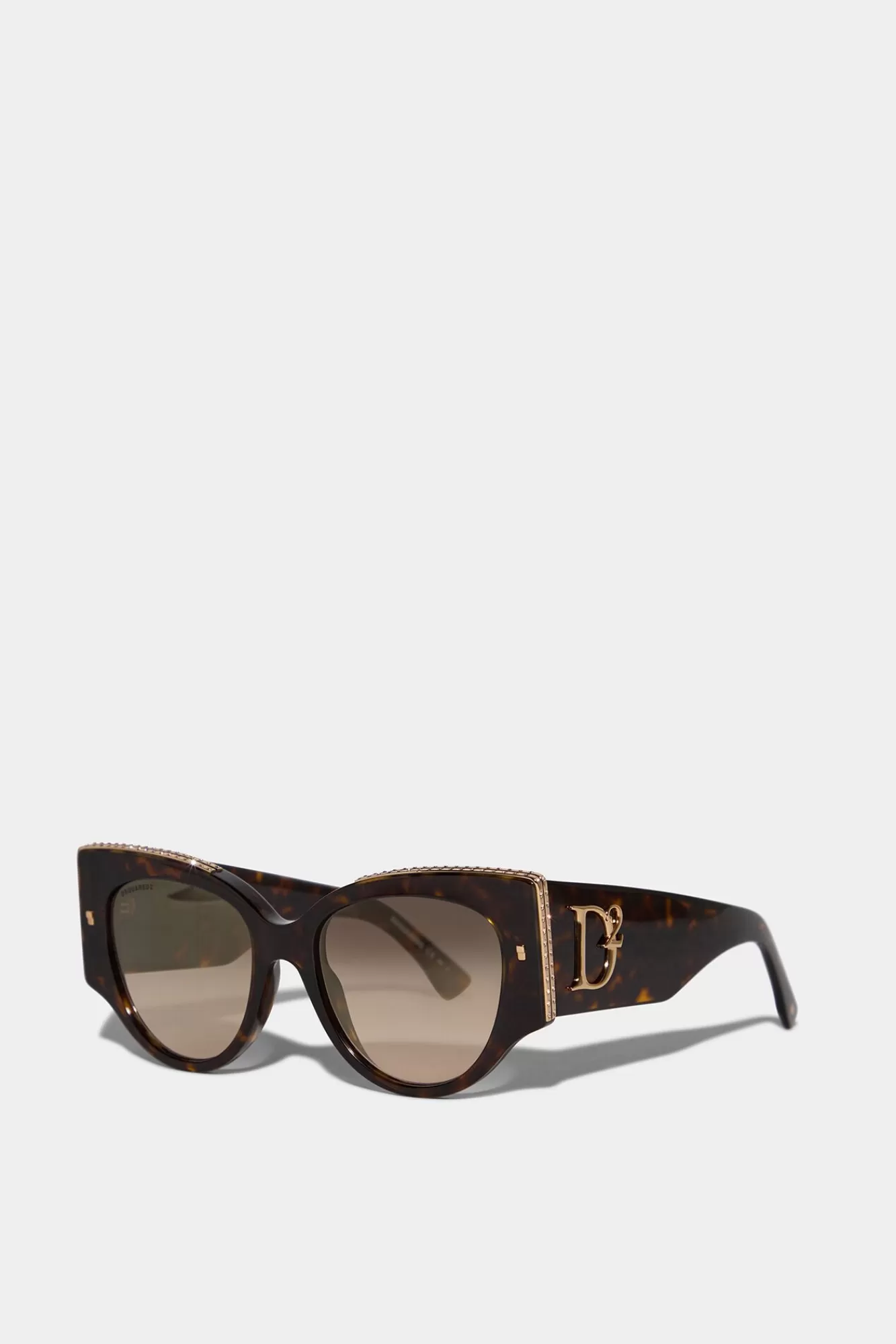 Brillen^Dsquared2 D2 Hype Havana-Zonnebril Bruin