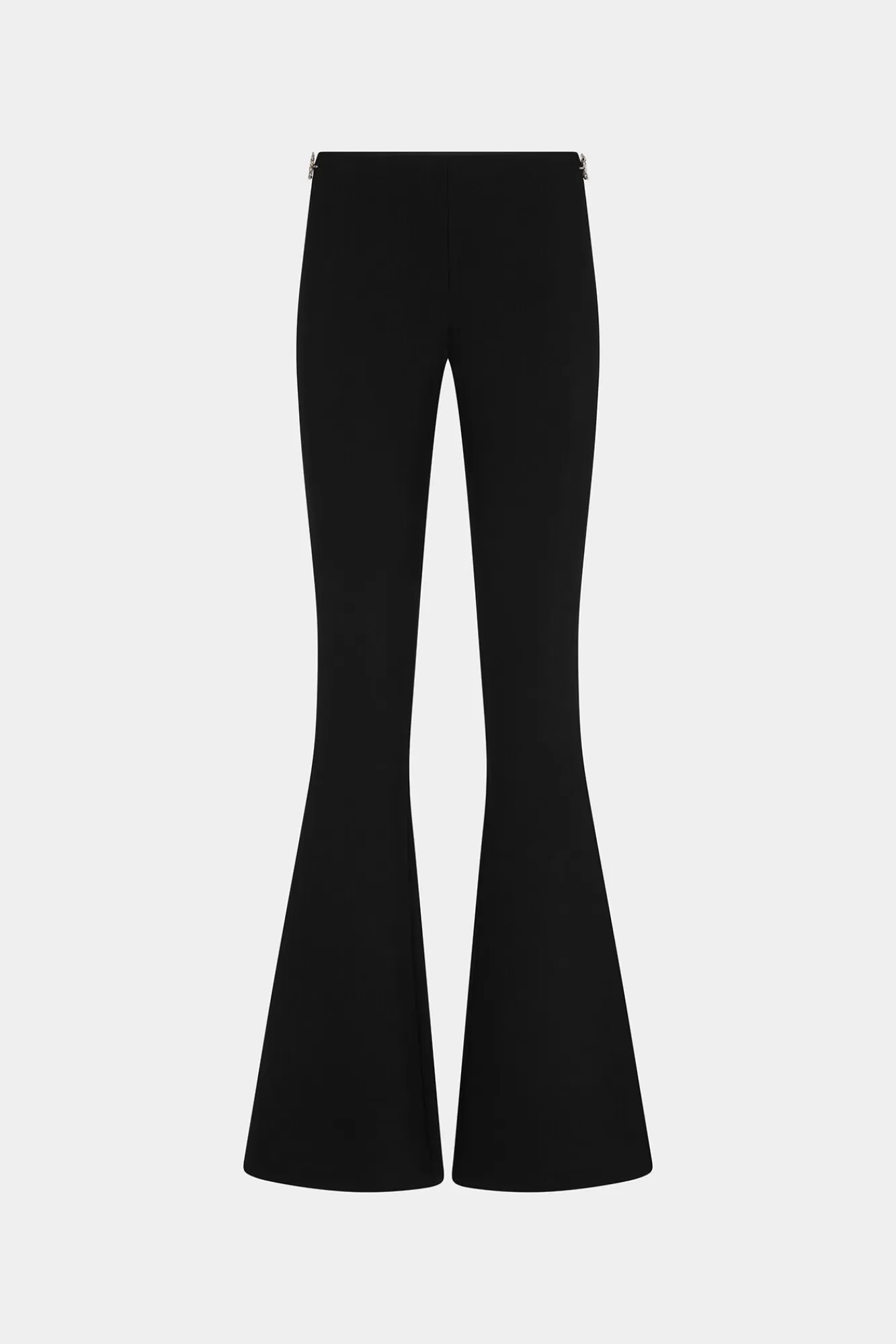 Co-Orden^Dsquared2 D2 Jewel Skinny Flare-Broek Zwart