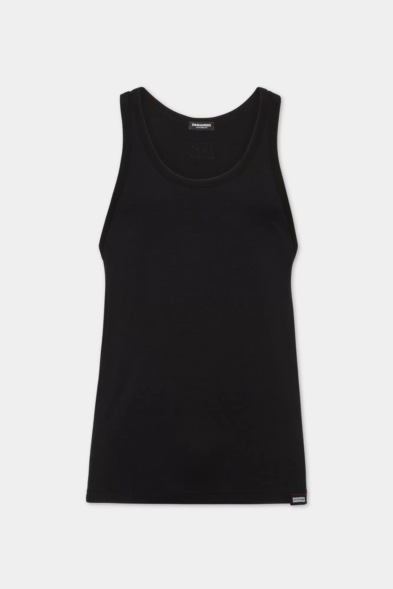 Ondergoed^Dsquared2 D2 Kenmerkende Tanktop Zwart