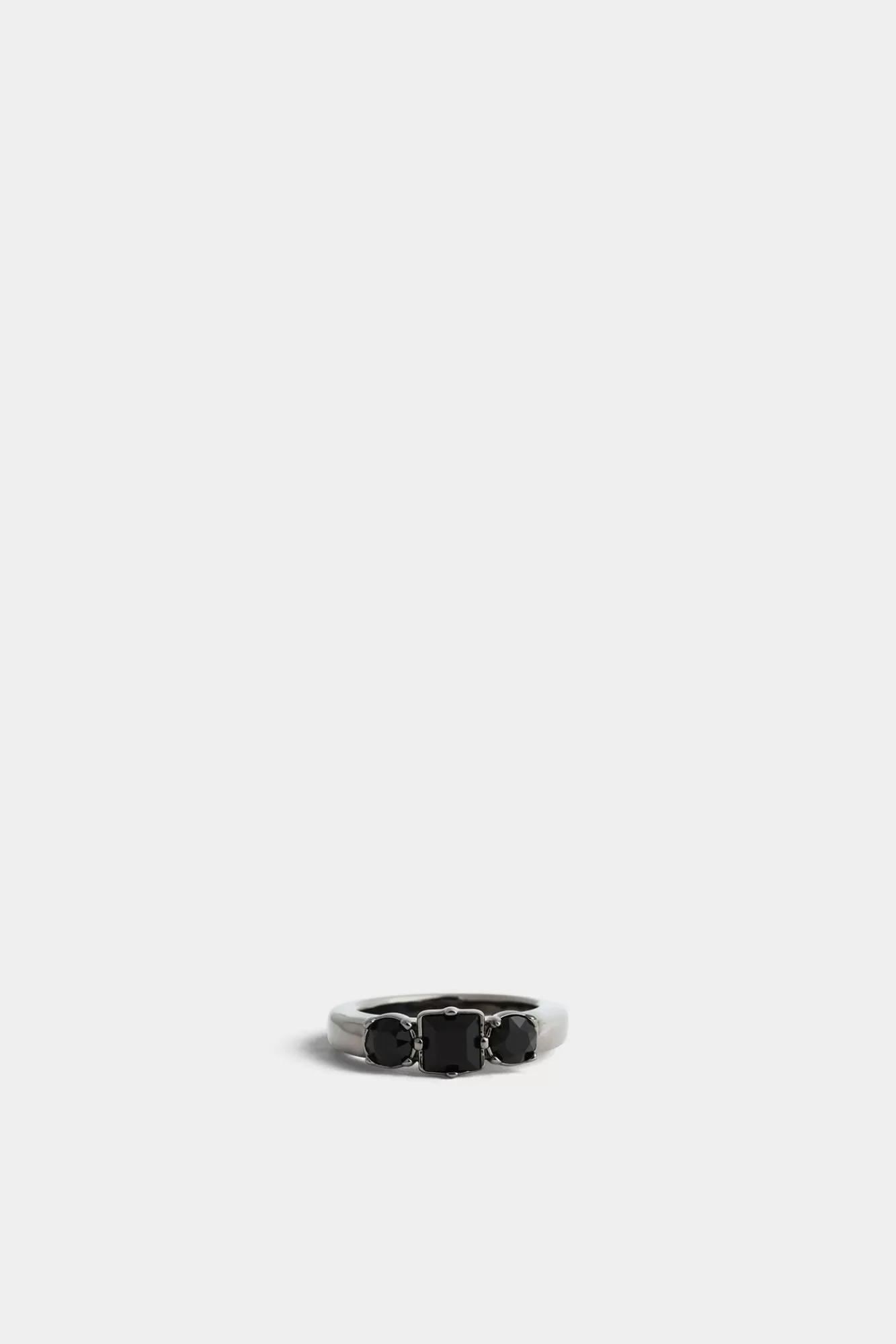 Sieraden^Dsquared2 D2 Klassieke Ring Zwart