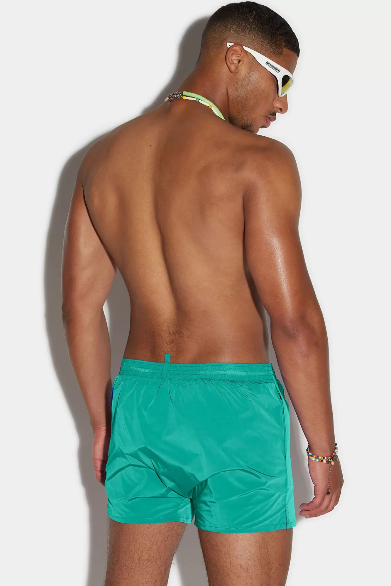 Strandkleding^Dsquared2 D2 On The Wave Boxer-Midi Groente