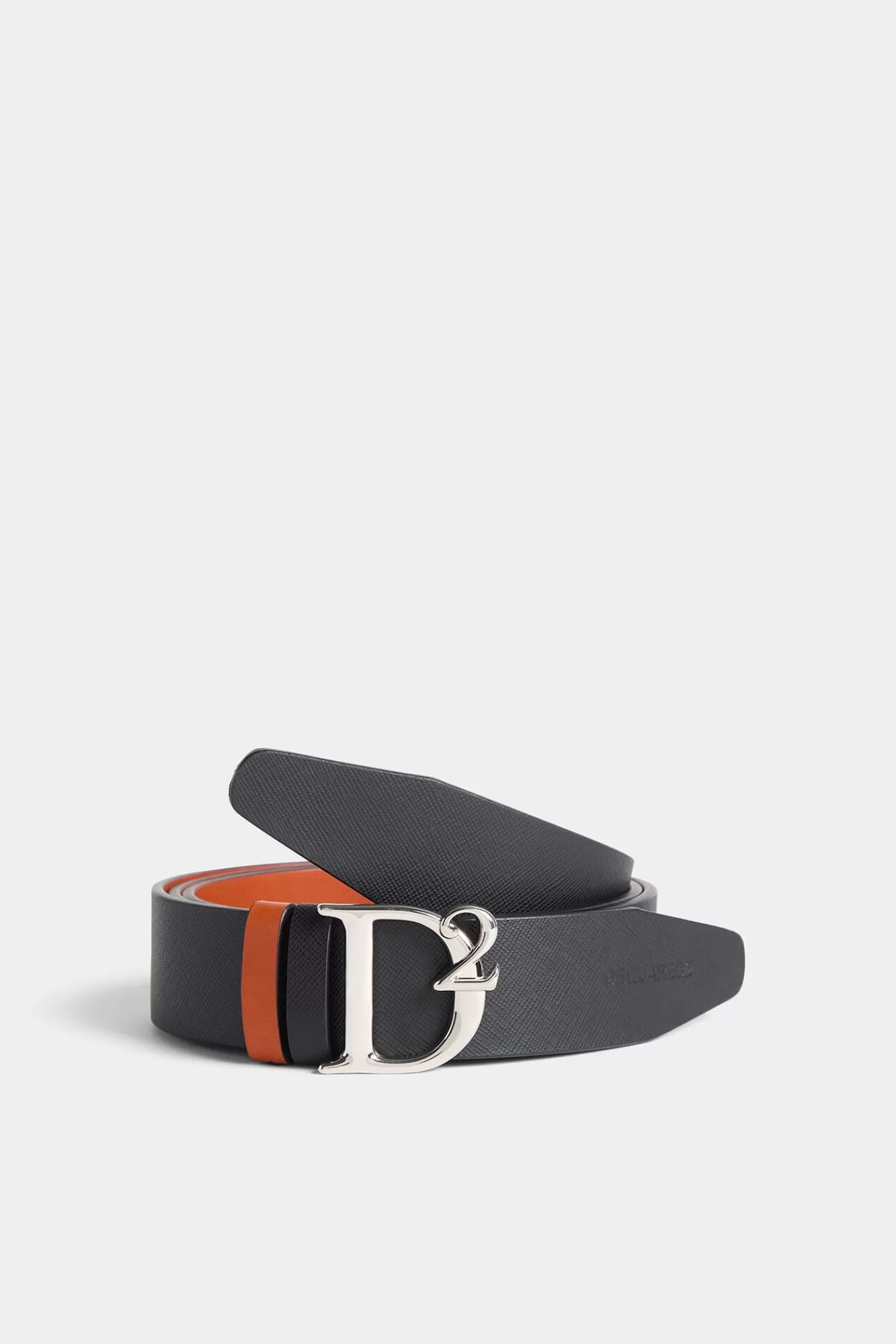 Riemen^Dsquared2 D2 Statement Riem Met Omkeerbare Gesp Oranje