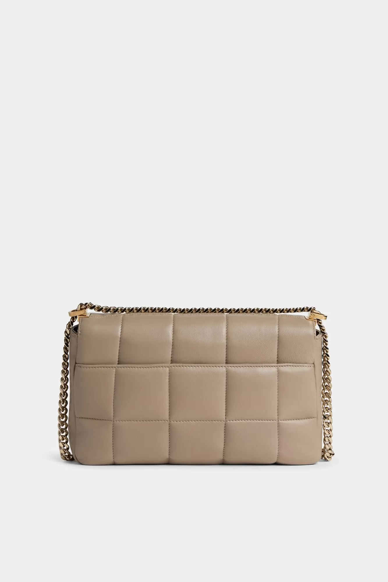 Crossbody^Dsquared2 D2 Statement Zachte Schoudertas Beige