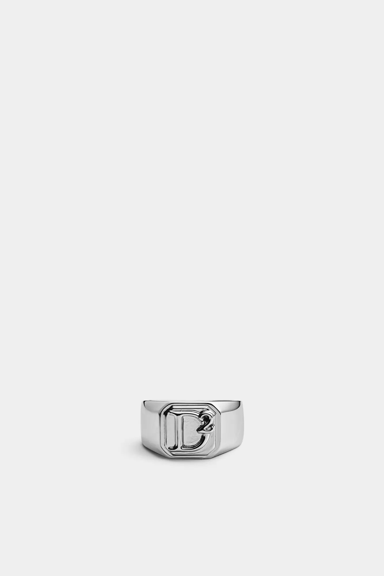 Sieraden^Dsquared2 D2 Verklaringsring Palladium