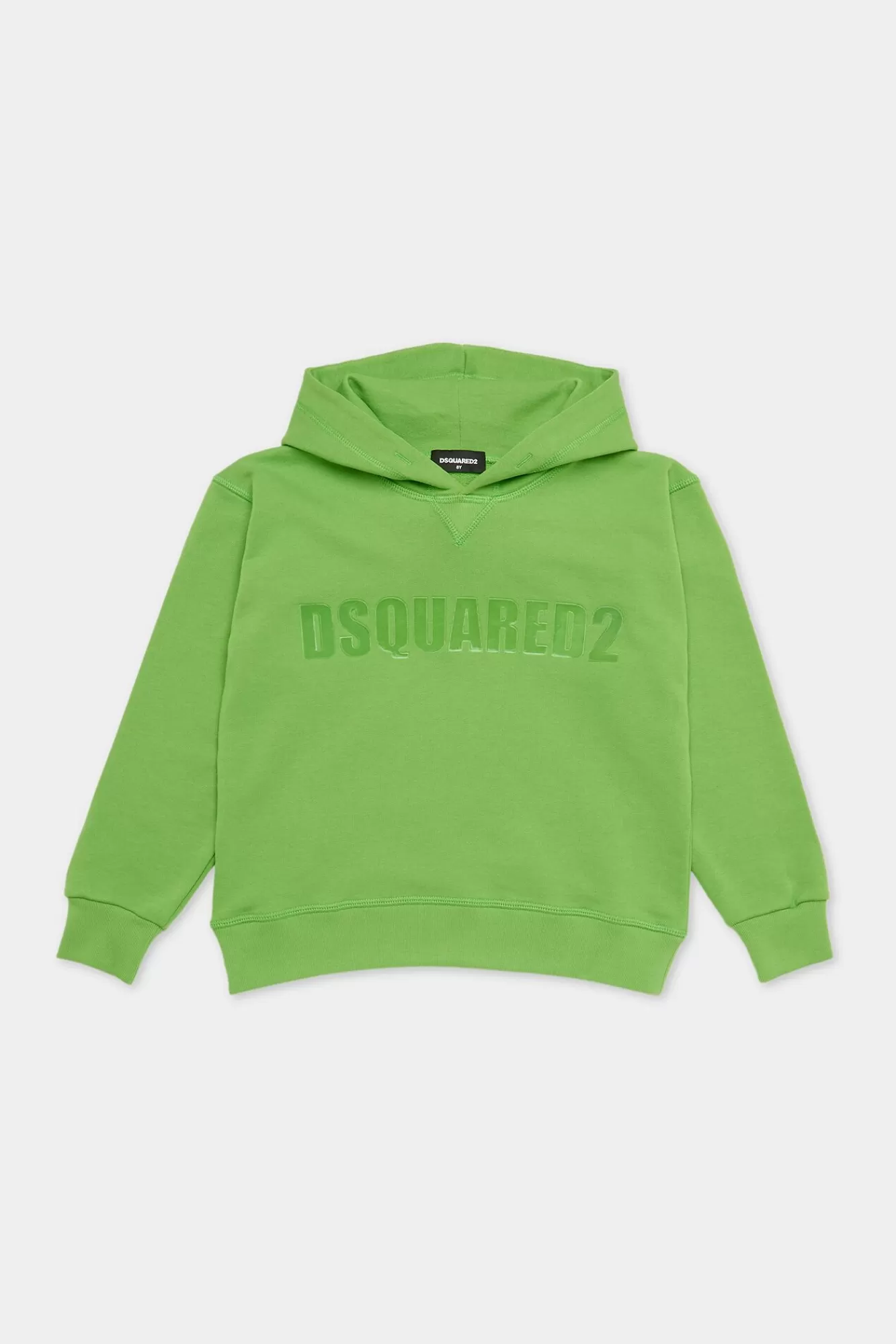 Junior^Dsquared2 D2Kids 10E Jubileumcollectie Junior Sweatshirt Met Capuchon Groente