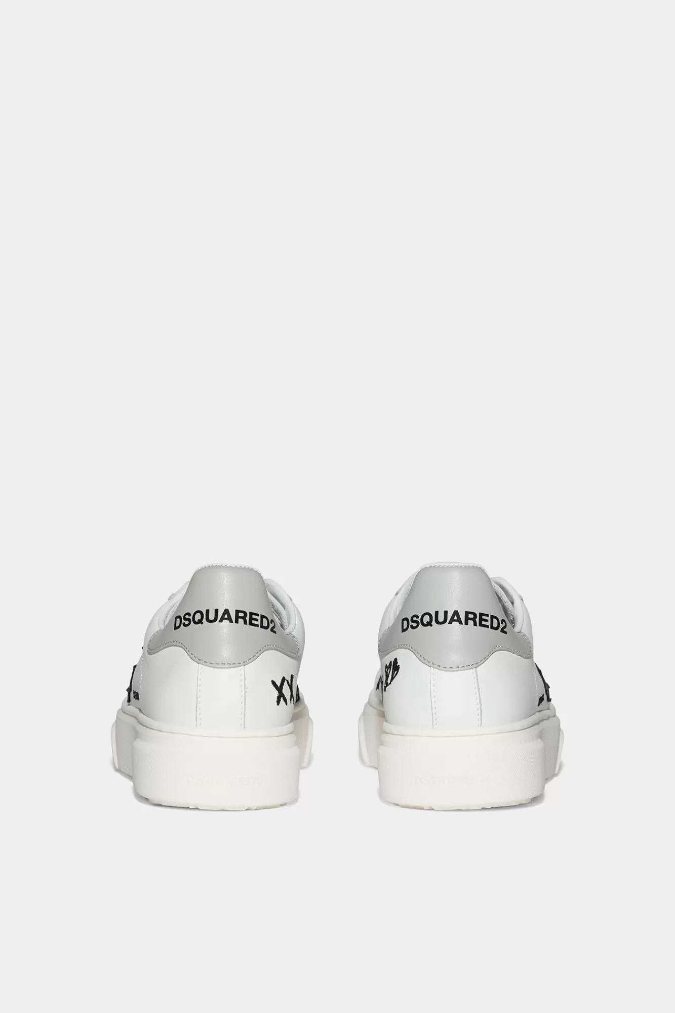 Junior^Dsquared2 D2Kids De Canadese Sneakers Wit