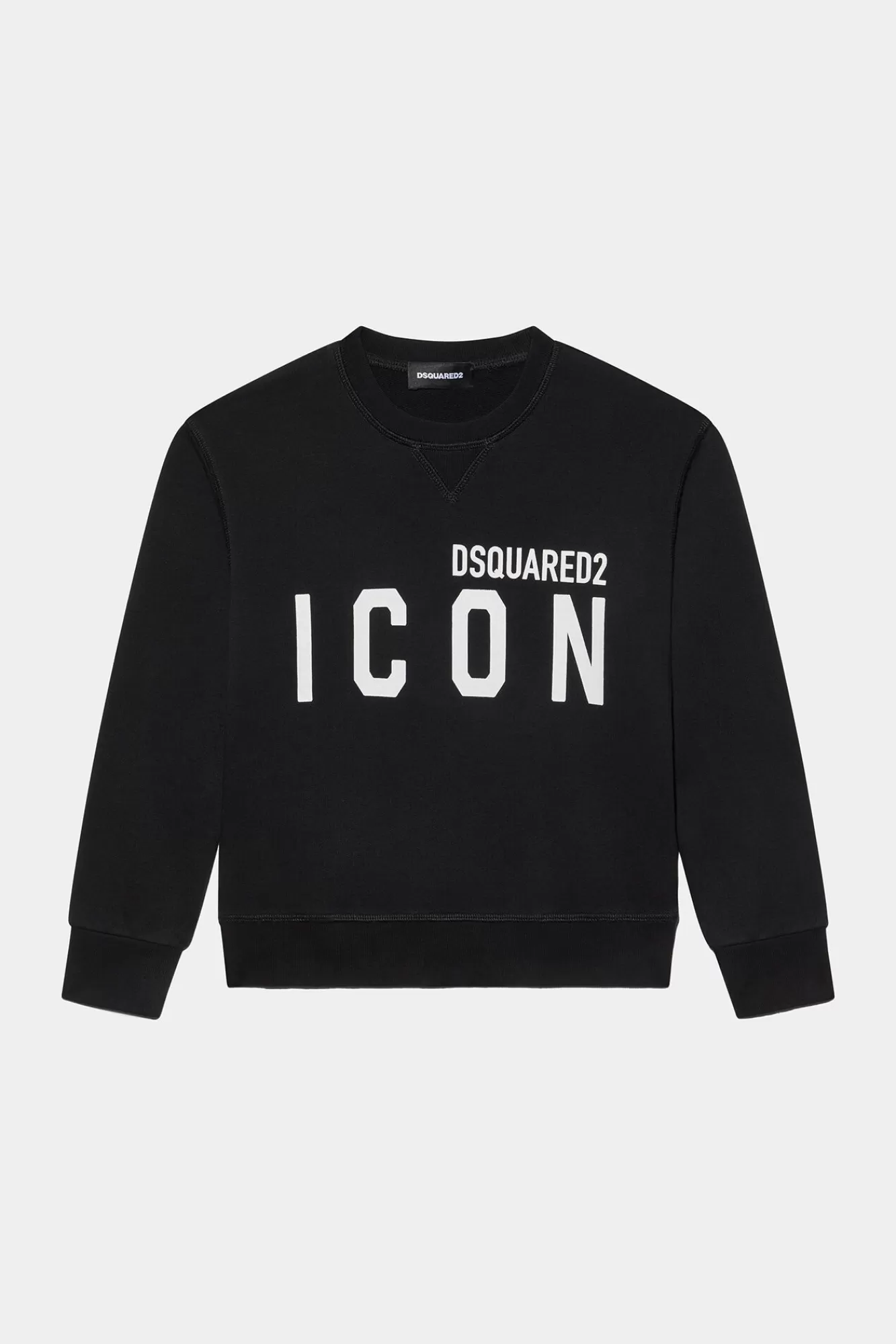 Dsquared2-Pictogram^Dsquared2 D2Kids Icoon-Sweatshirt Zwart