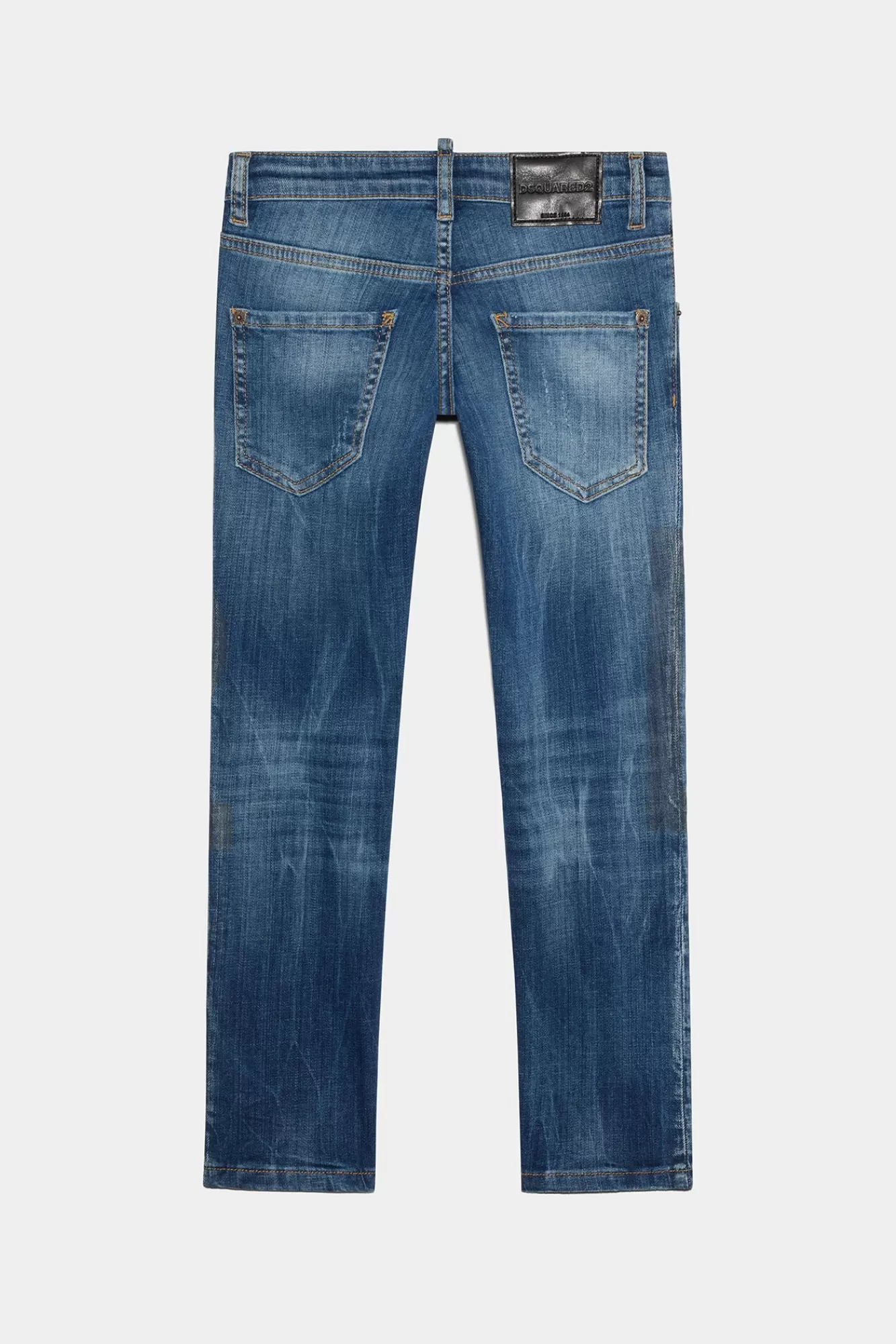 Junior^Dsquared2 D2Kids Junior Clement-Jeans Blauw