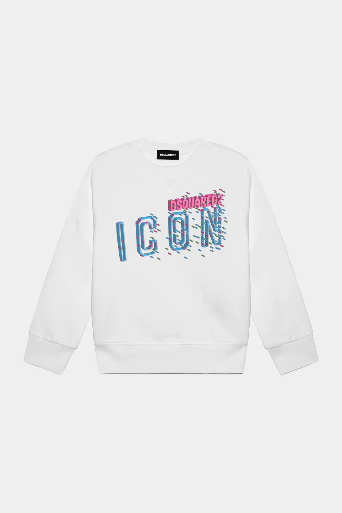 Junior^Dsquared2 D2Kids Junior Icon Relax-Sweatshirt Wit