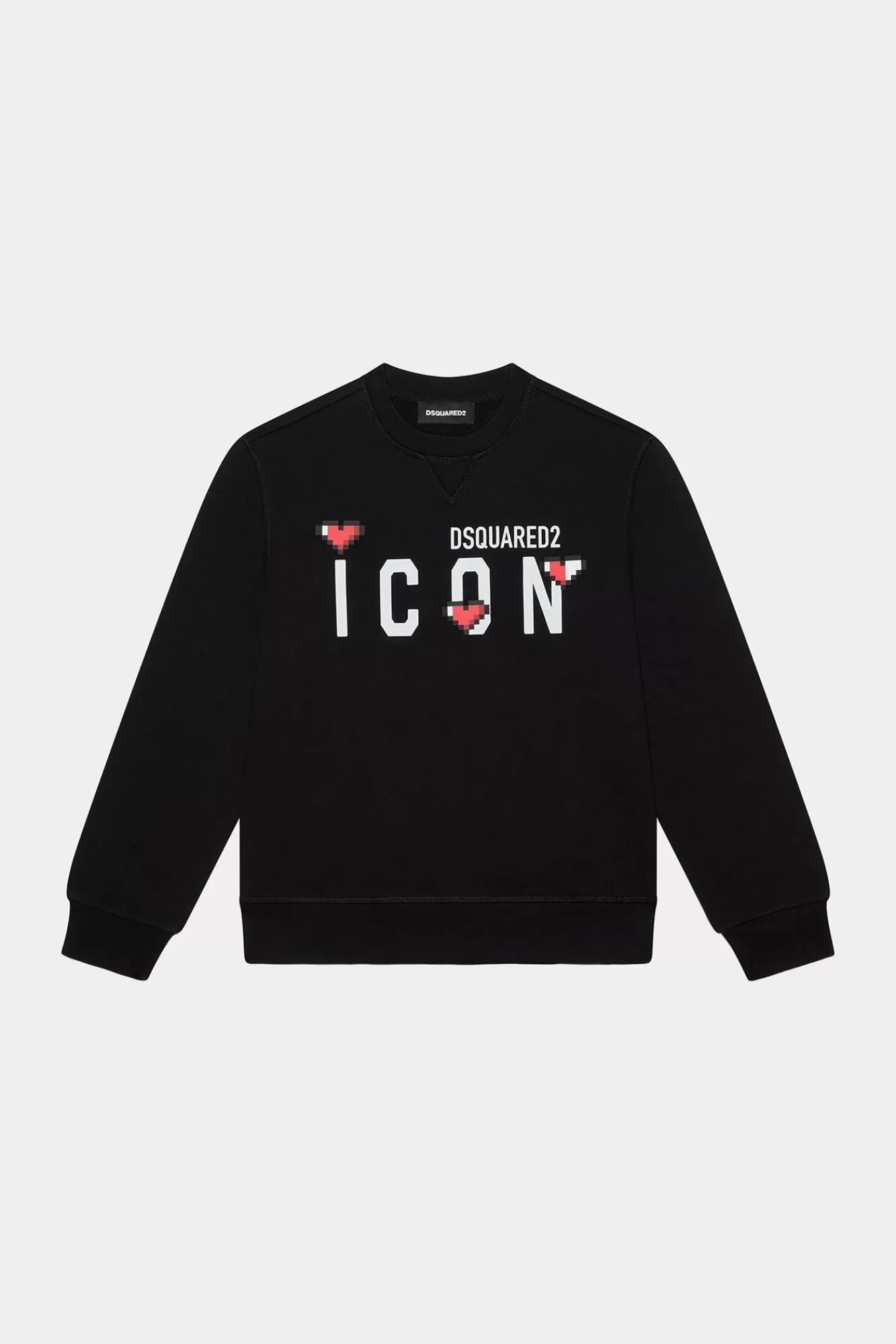 Junior^Dsquared2 D2Kids Junior Iconisch Sweatshirt Zwart