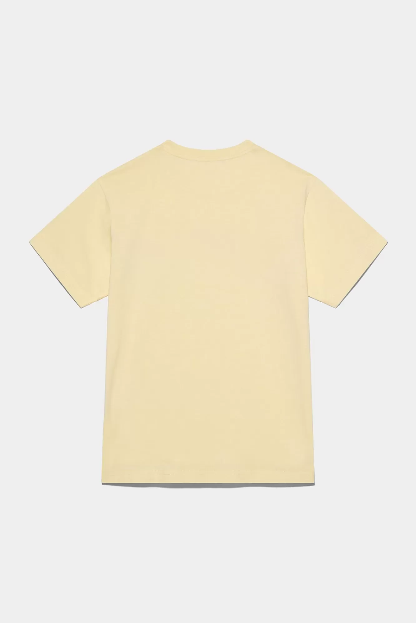 Junior^Dsquared2 D2Kids Junior Relax Eco T-Shirt Geel