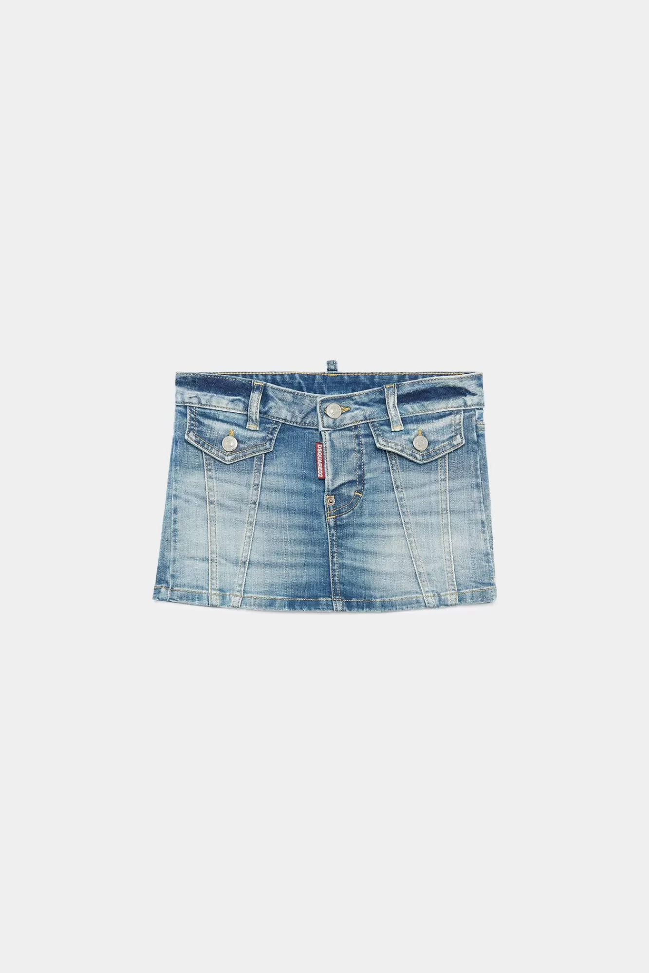 Junior^Dsquared2 D2Kids Junior Spijkerrok Blauw