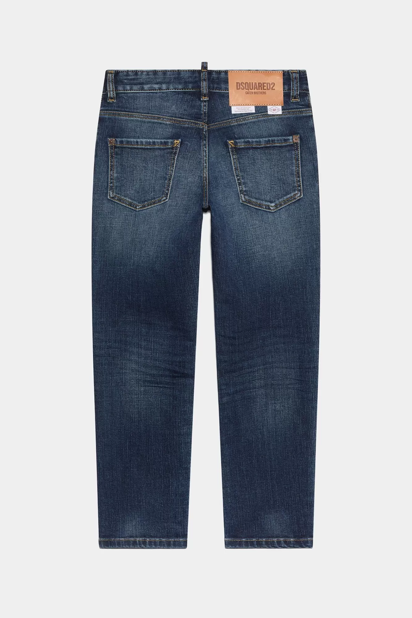 Junior^Dsquared2 D2Kids Junior Stanislav-Jeans Blauw