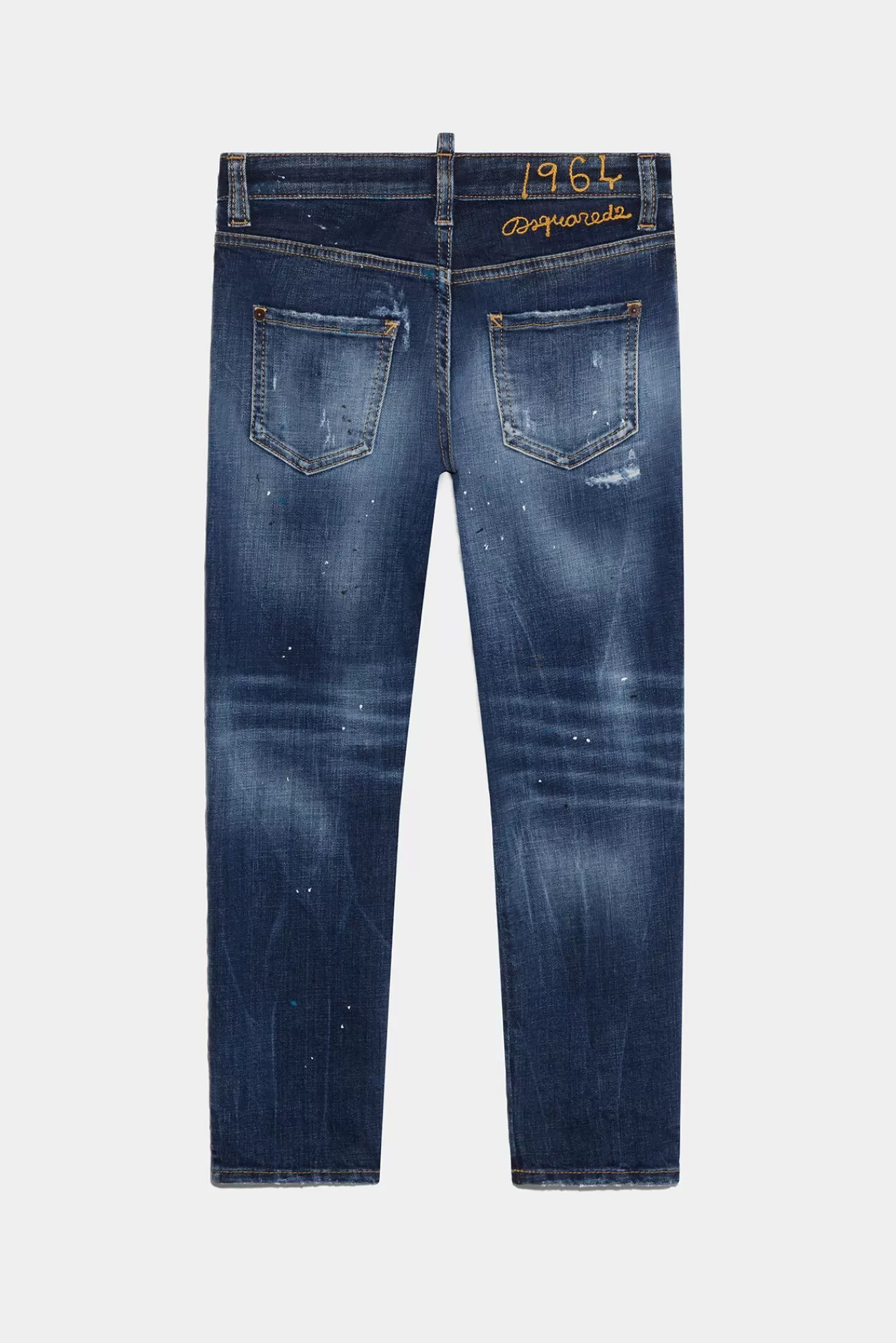 Junior^Dsquared2 D2Kids Junior Stanislav-Jeans Blauw