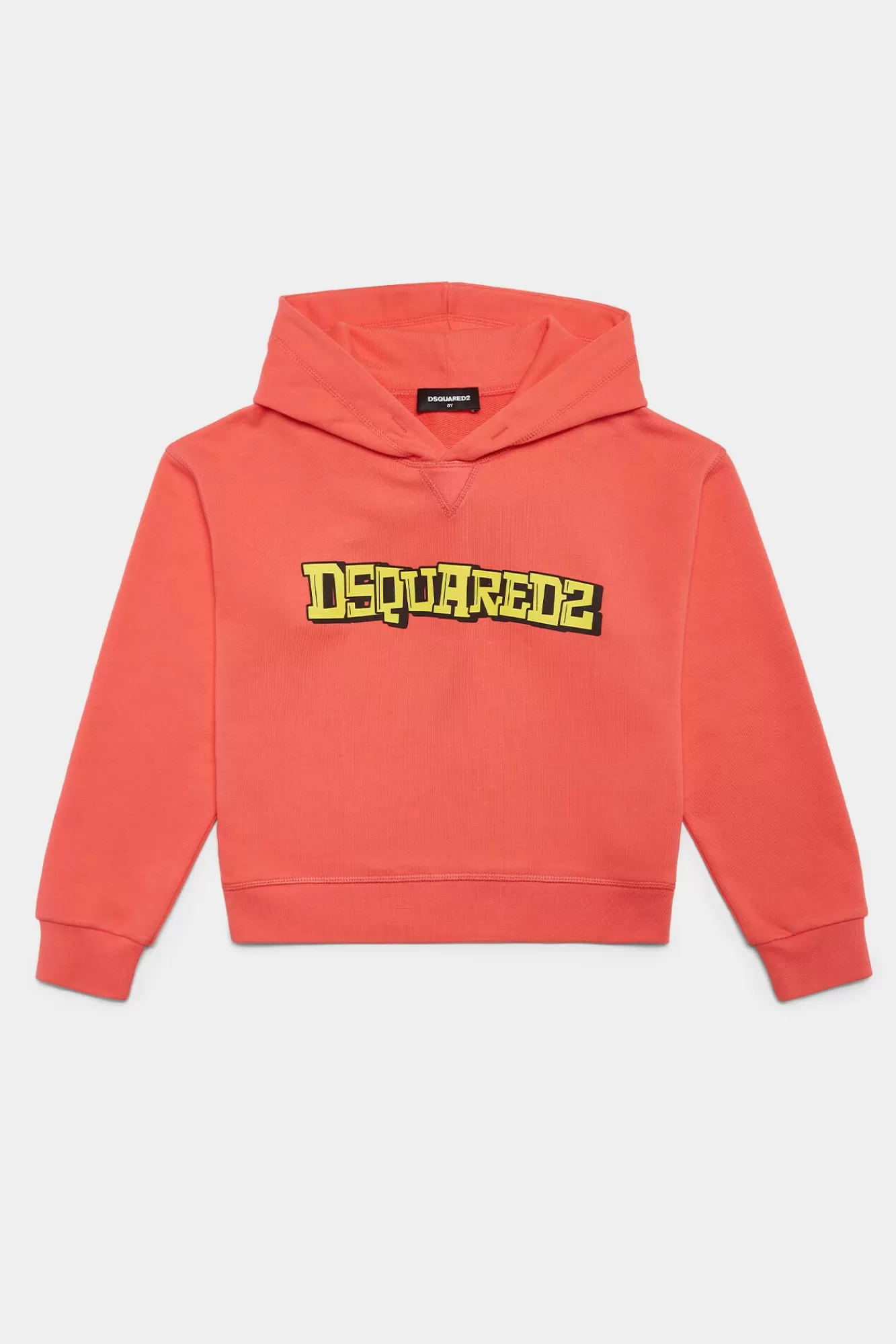 Junior^Dsquared2 D2Kids Junior Sweatshirt Met Capuchon Oranje