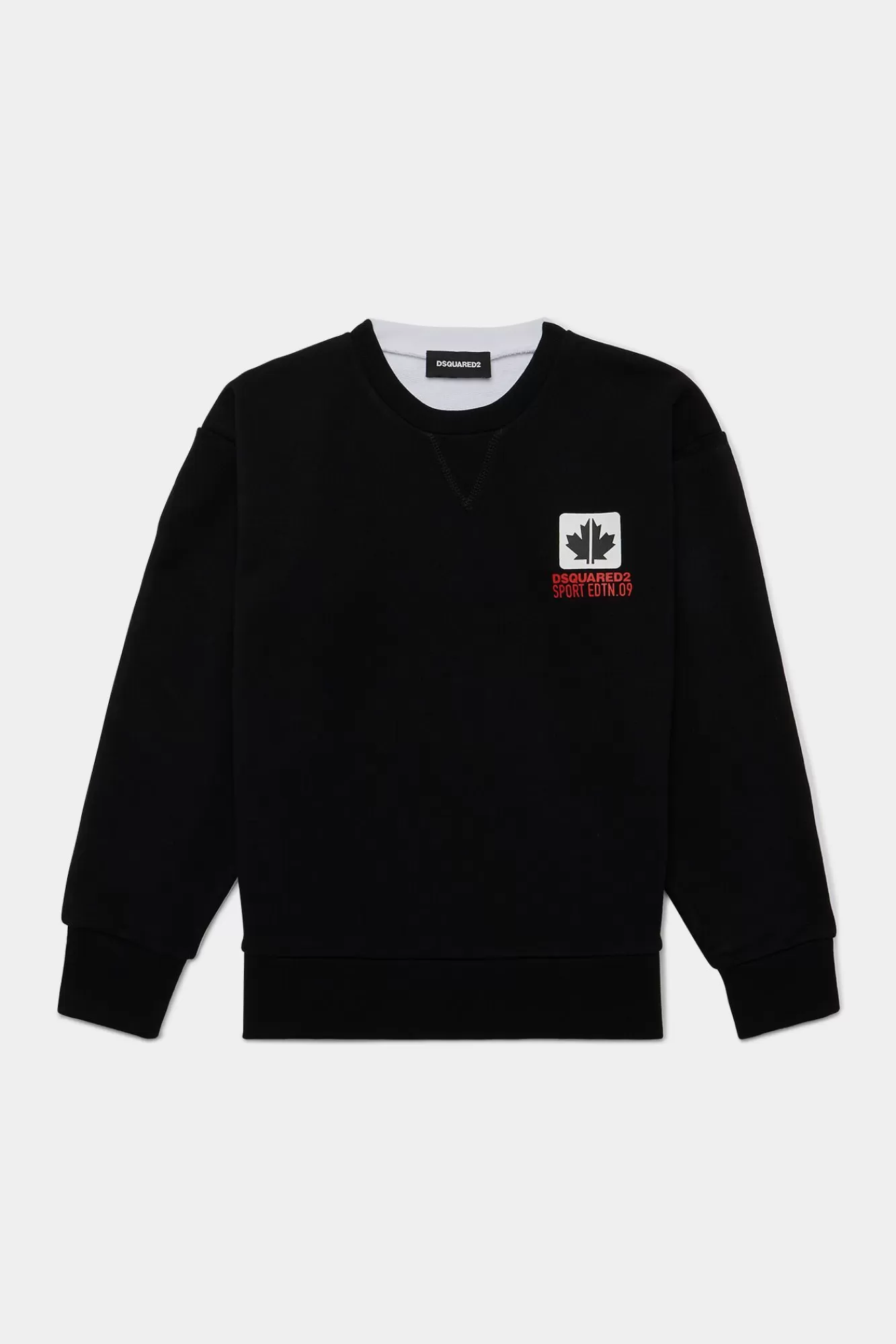 Sport Edtn.09^Dsquared2 D2Kids Junior Sweatshirt Sport Edtn. 09 Zwart