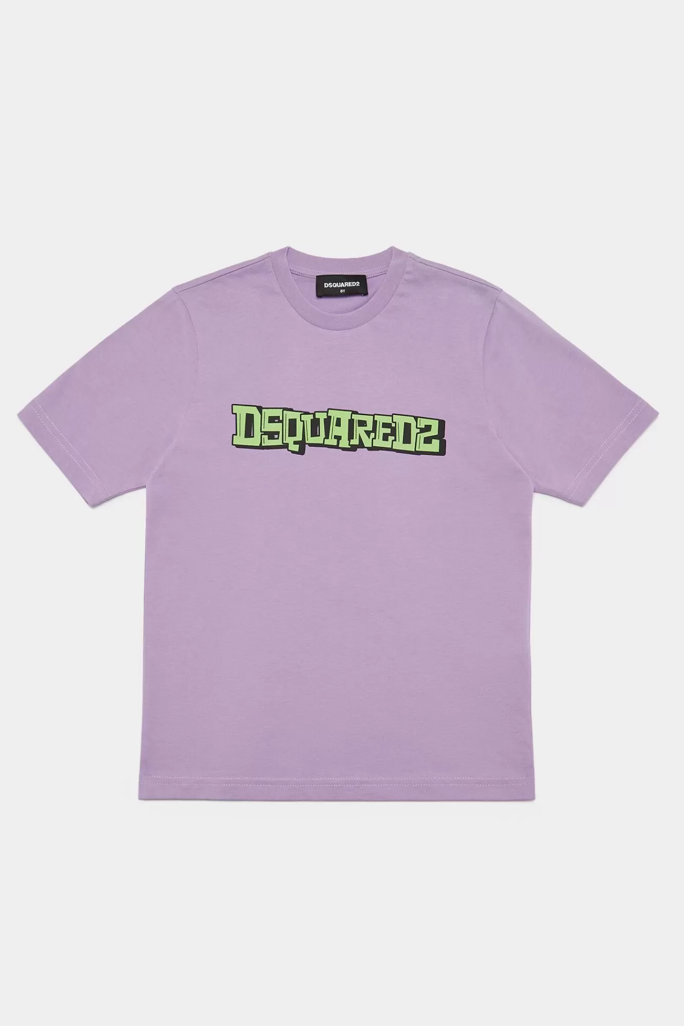 Junior^Dsquared2 D2Kids Junior T-Shirt Paars