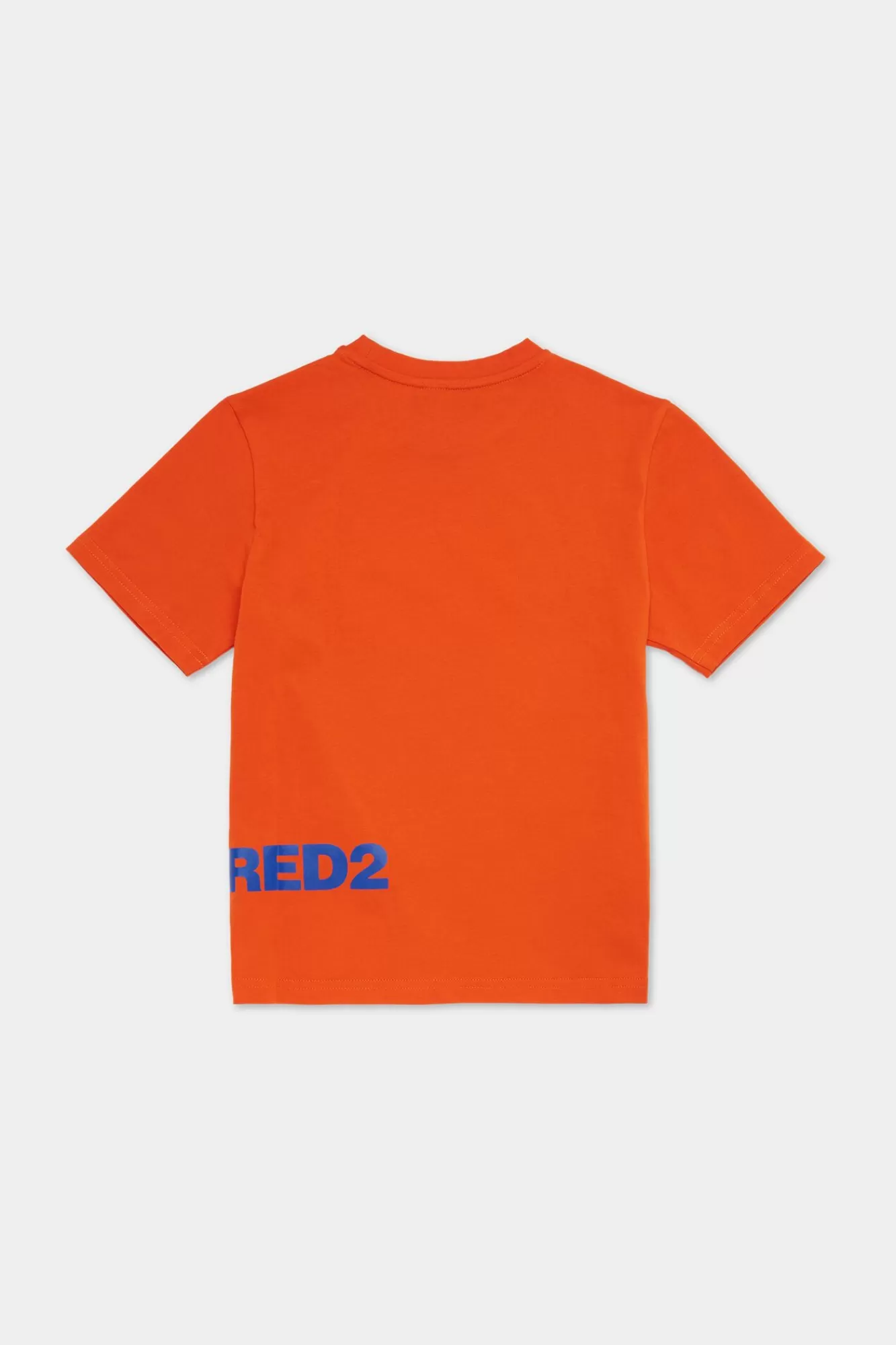 Junior^Dsquared2 D2Kids Junior T-Shirt Oranje