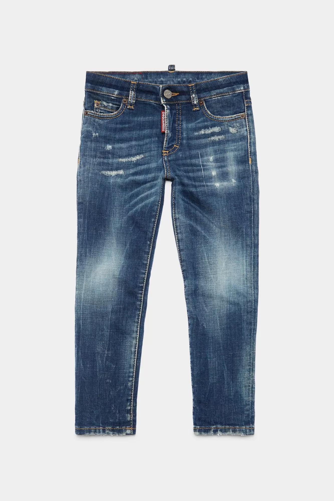 Junior^Dsquared2 D2Kids Juniorjeans Blauw