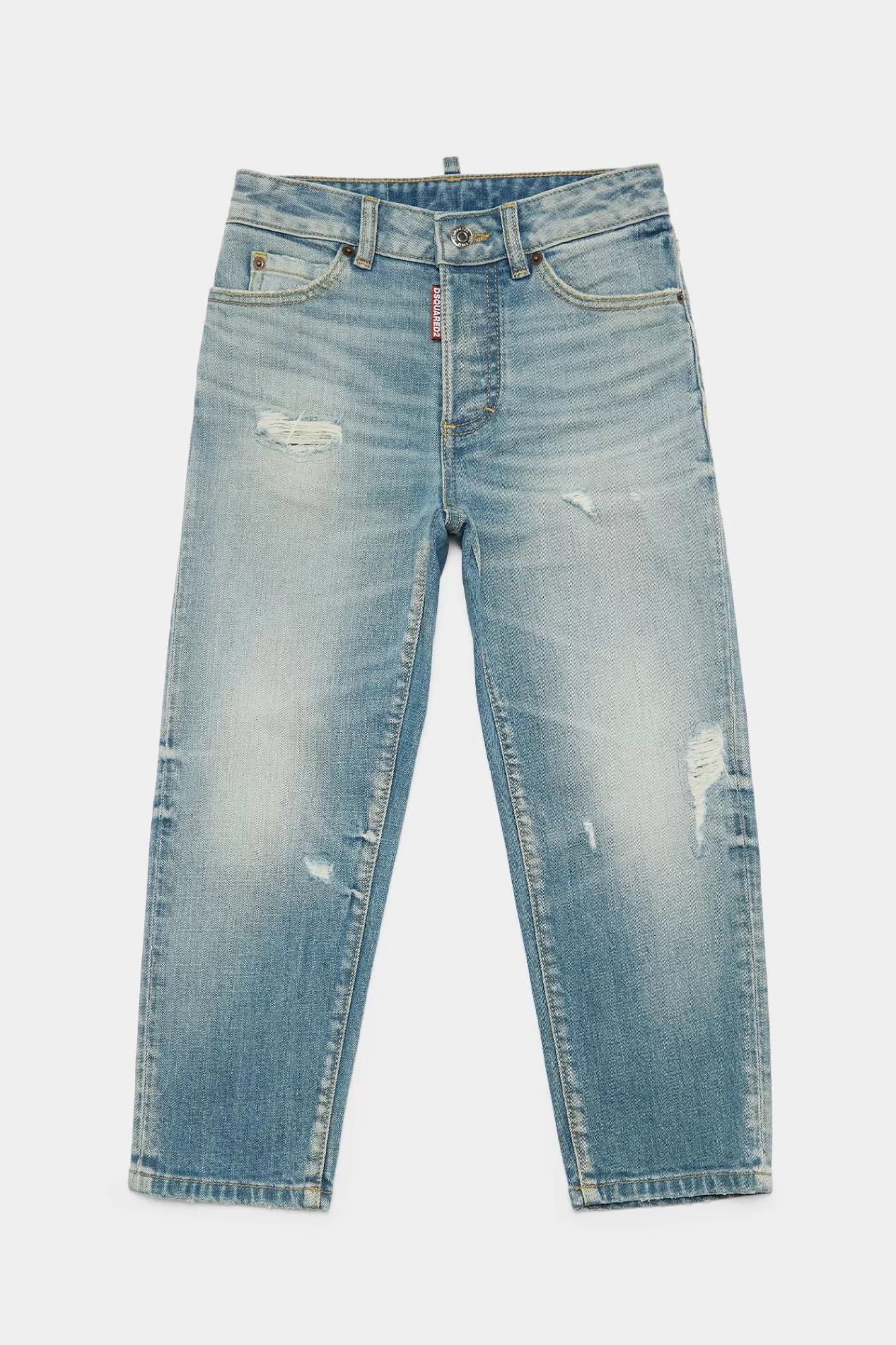 Dsquared2-Pictogram^Dsquared2 D2Kids Juniorjeans Blauw