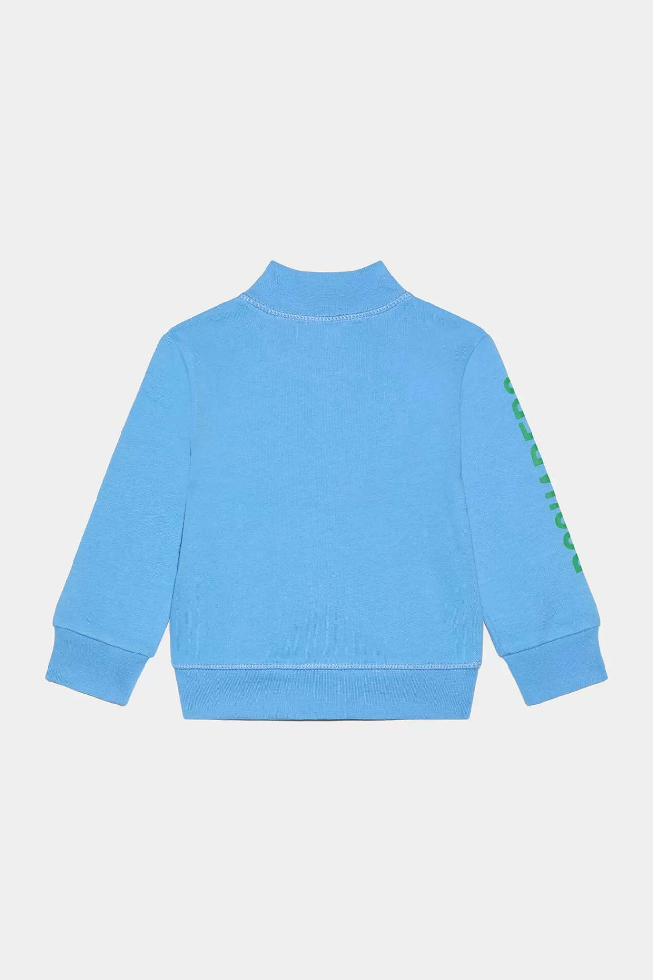 Nieuw Geboren^Dsquared2 D2Kids New Born Eco-Sweatshirt Met Rits Lichtblauw