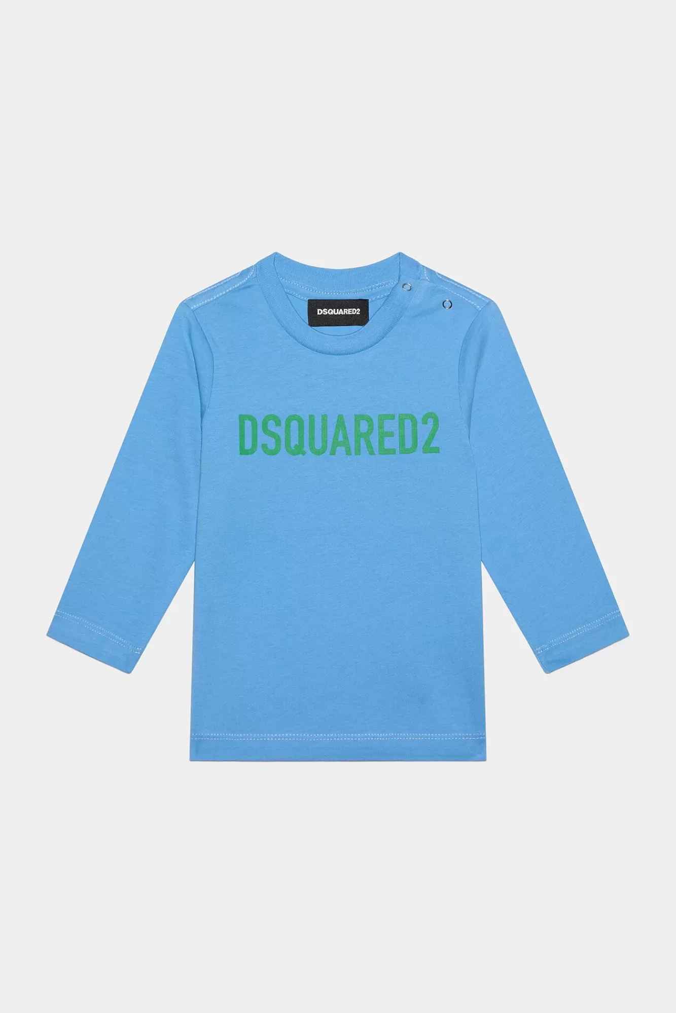 Nieuw Geboren^Dsquared2 D2Kids New Born Eco-T-Shirt Lichtblauw