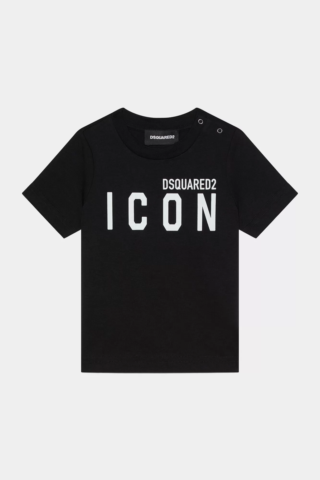 Nieuw Geboren^Dsquared2 D2Kids New Born Icon Relax-T-Shirt Zwart