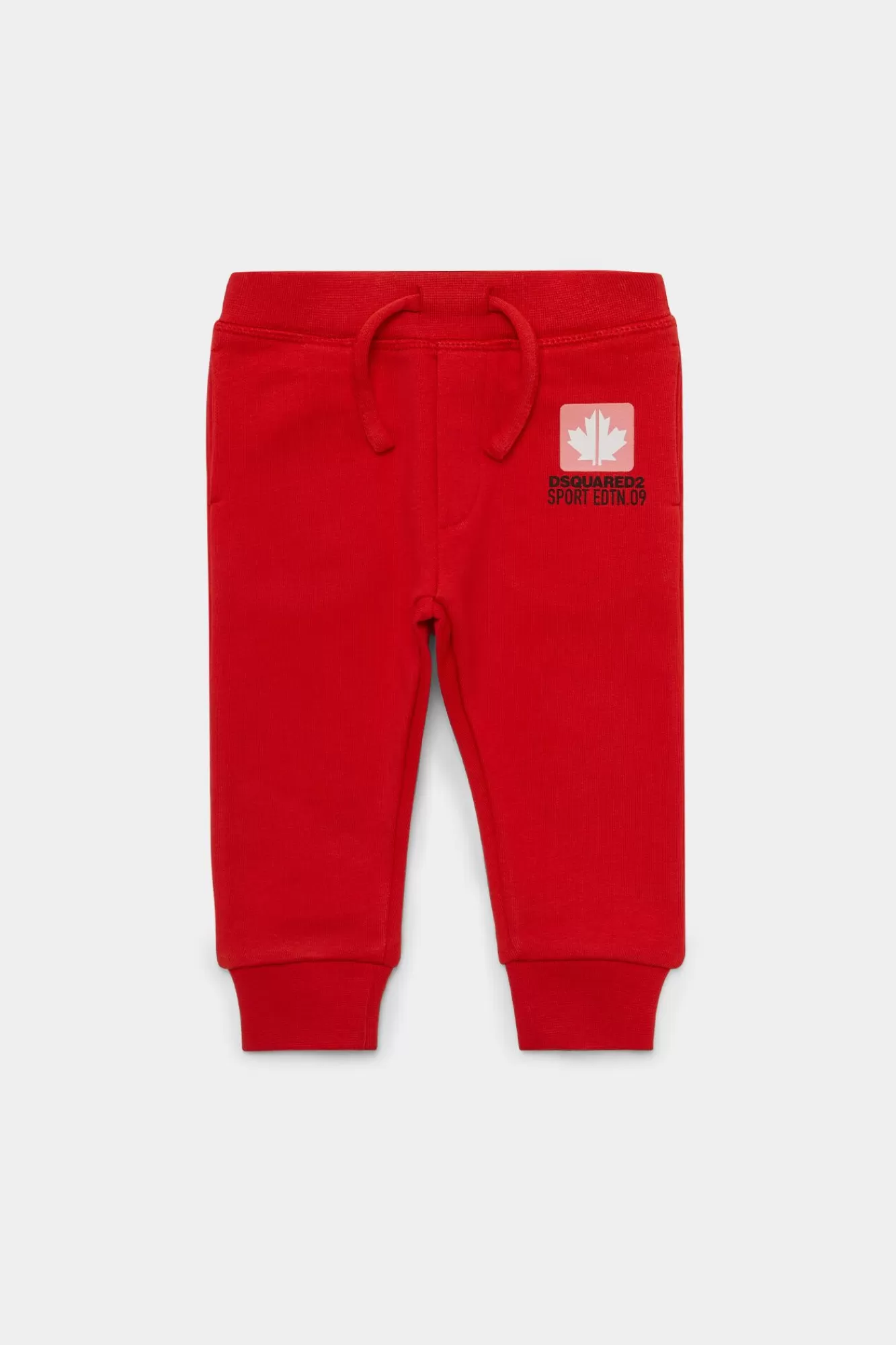 Sport Edtn.09^Dsquared2 D2Kids New Born Joggingbroek Sport Edtn. 09 Rood