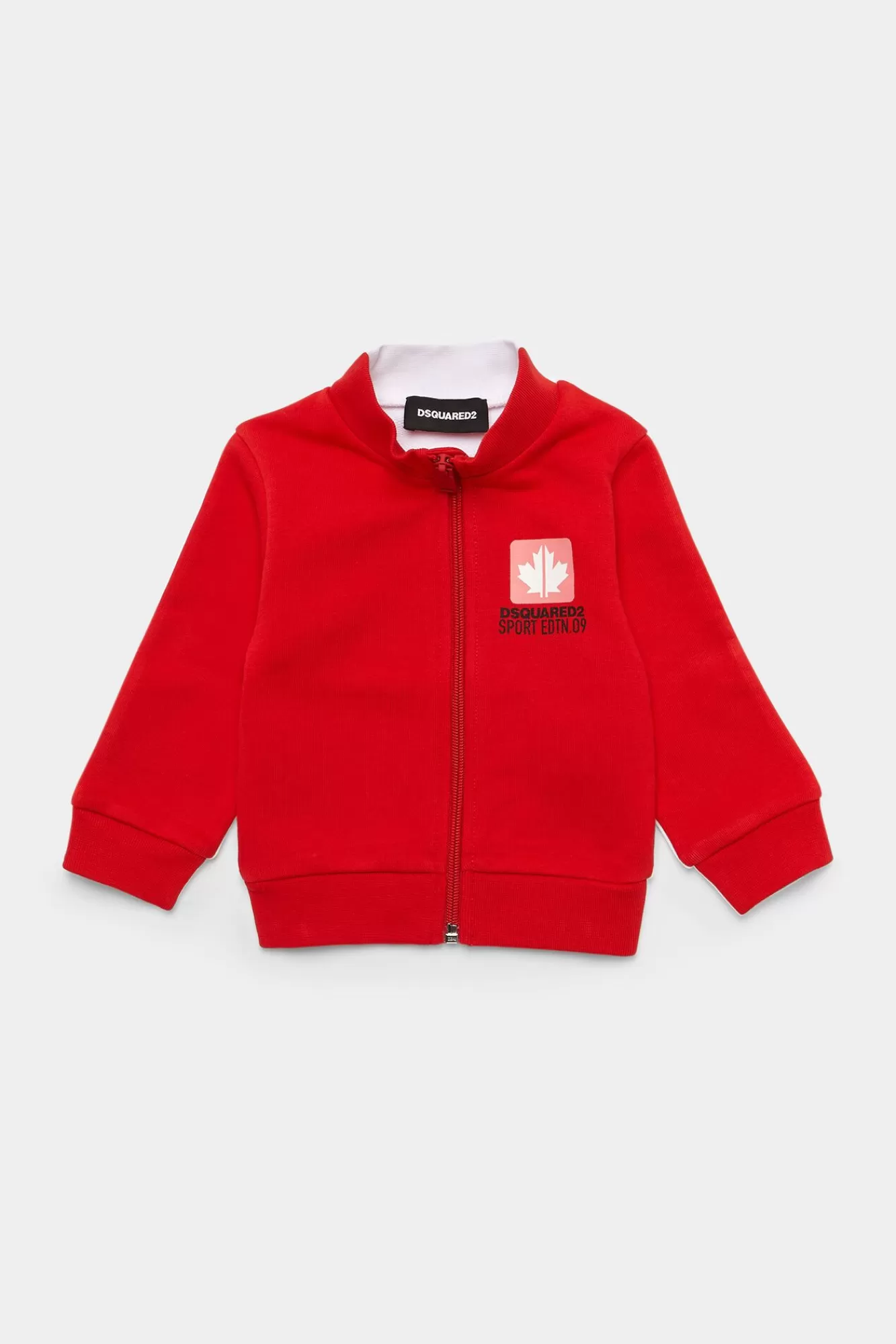 Sport Edtn.09^Dsquared2 D2Kids New Born Sweatjack Sport Edtn. 09 Rood