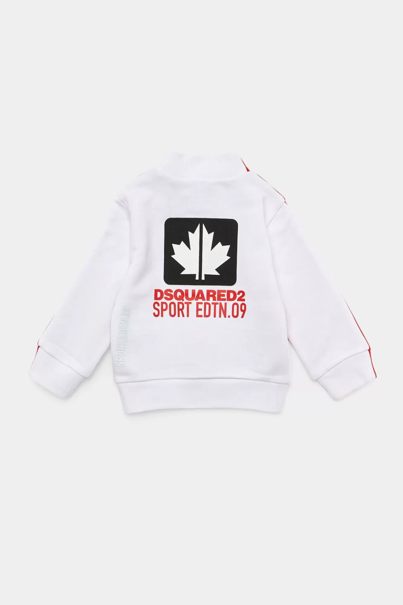 Sport Edtn.09^Dsquared2 D2Kids New Born Sweatjack Sport Edtn. 09 Rood