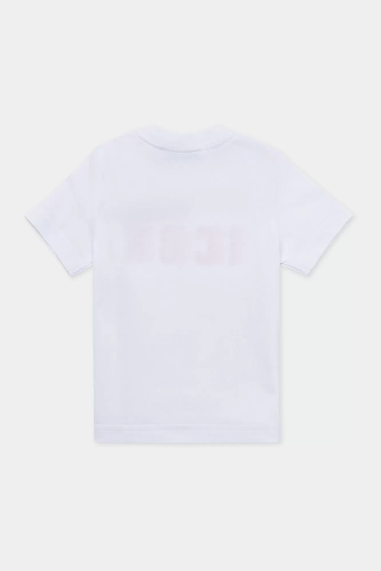 Dsquared2-Pictogram^Dsquared2 D2Kids New Born-Icoon T-Shirt Wit