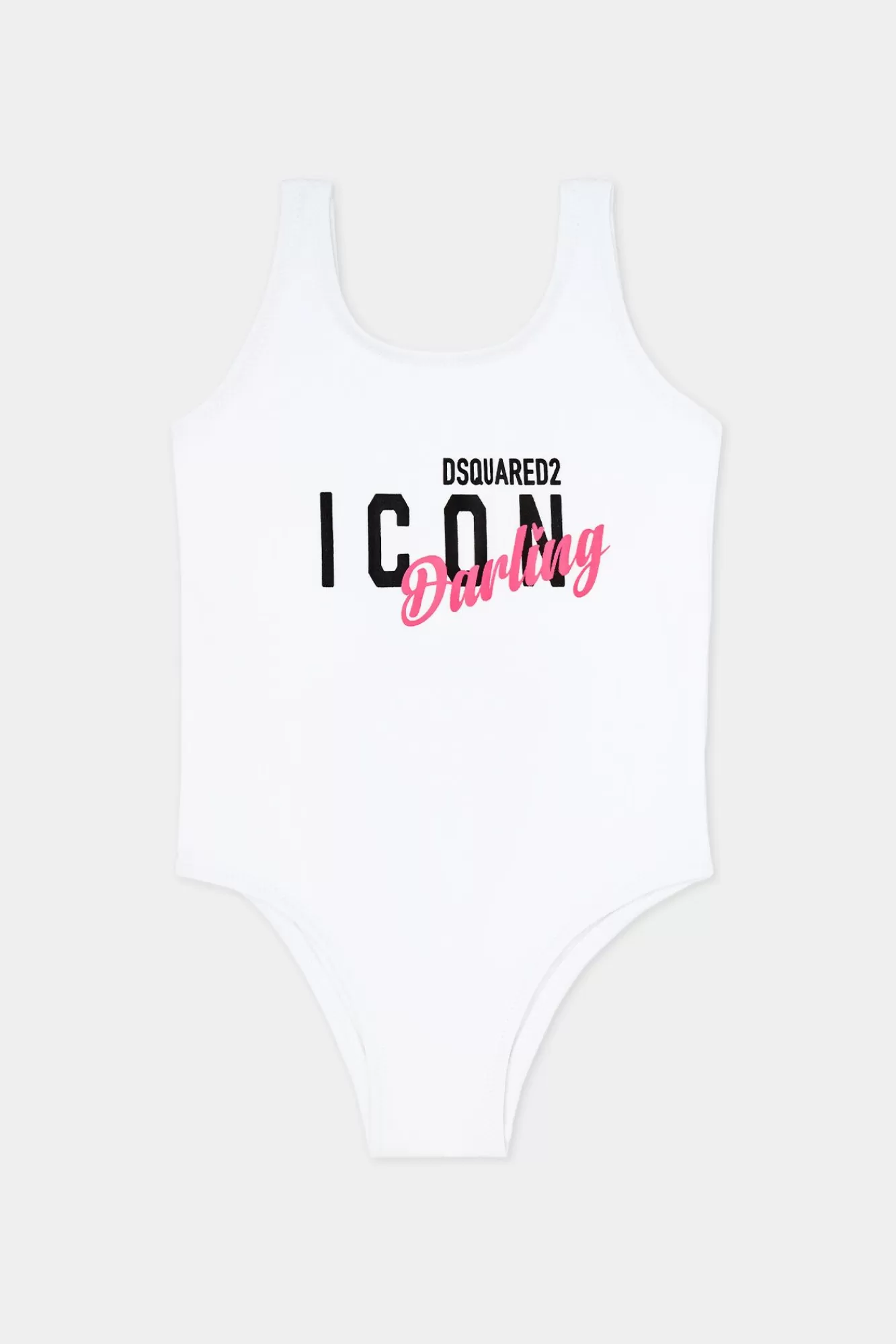 Dsquared2-Pictogram^Dsquared2 D2Kids New Born-Icoon Uit Een Stuk Wit