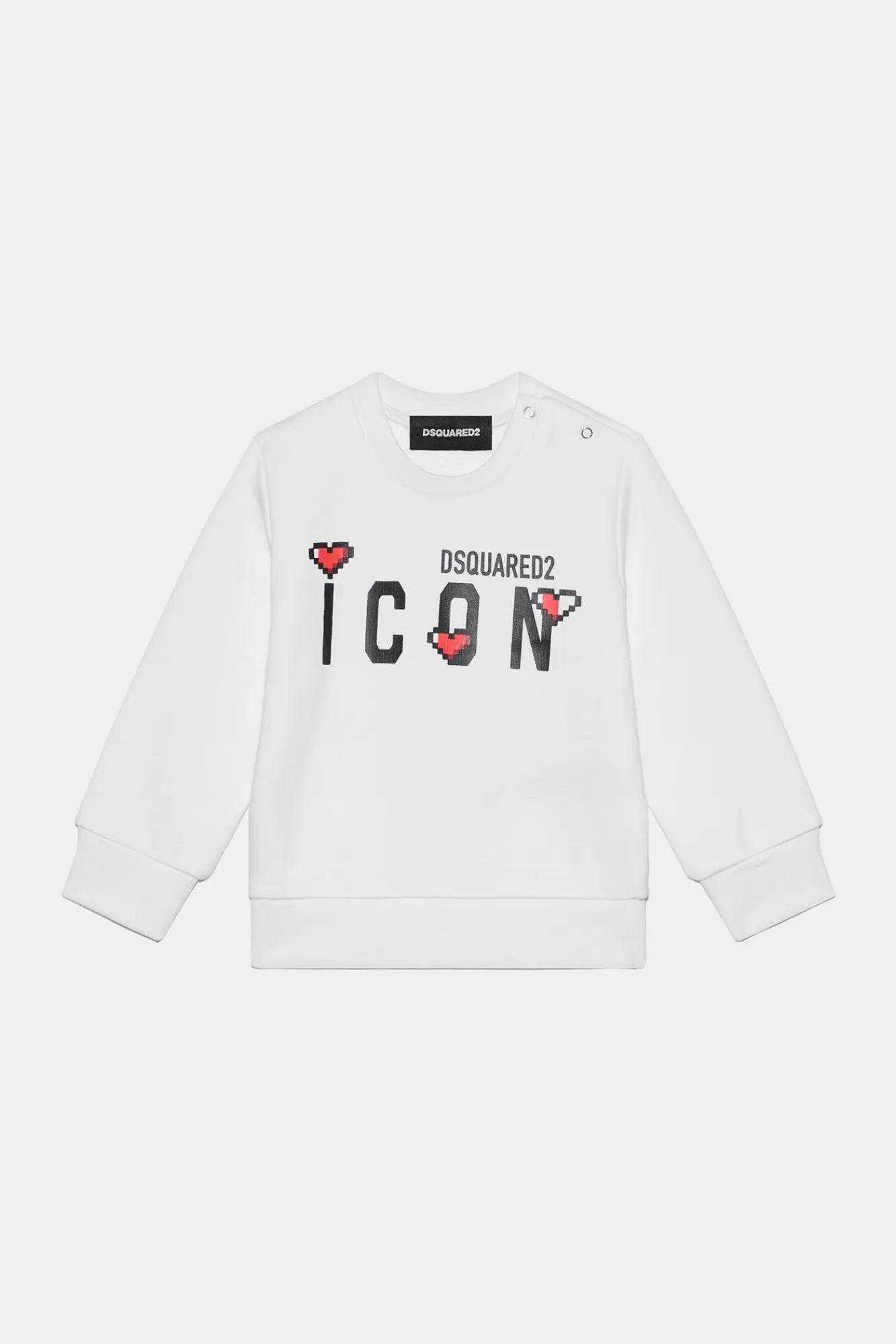 Nieuw Geboren^Dsquared2 D2Kids New Born-Icoonsweater Wit