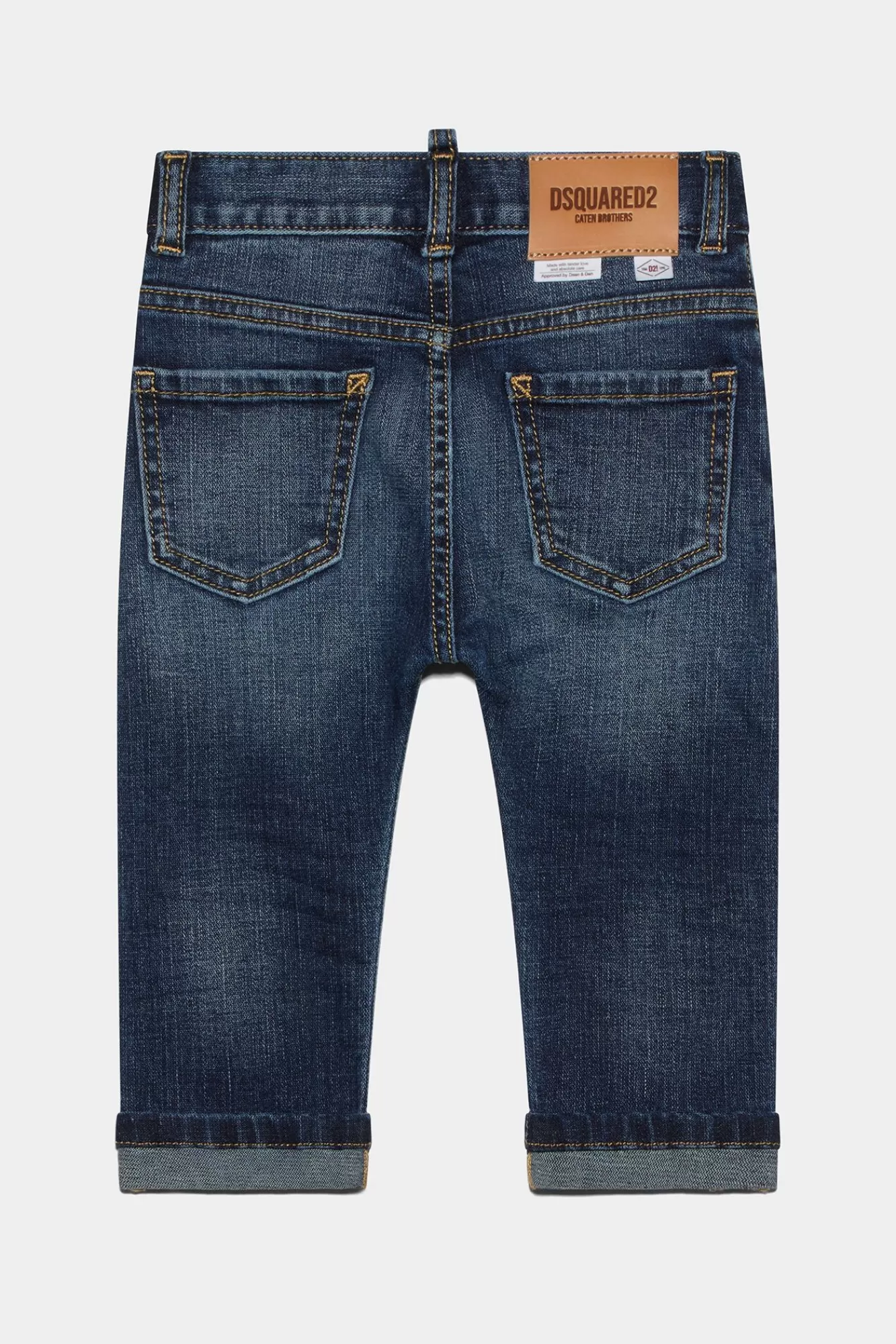 Nieuw Geboren^Dsquared2 D2Kids New Born-Jeans Blauw