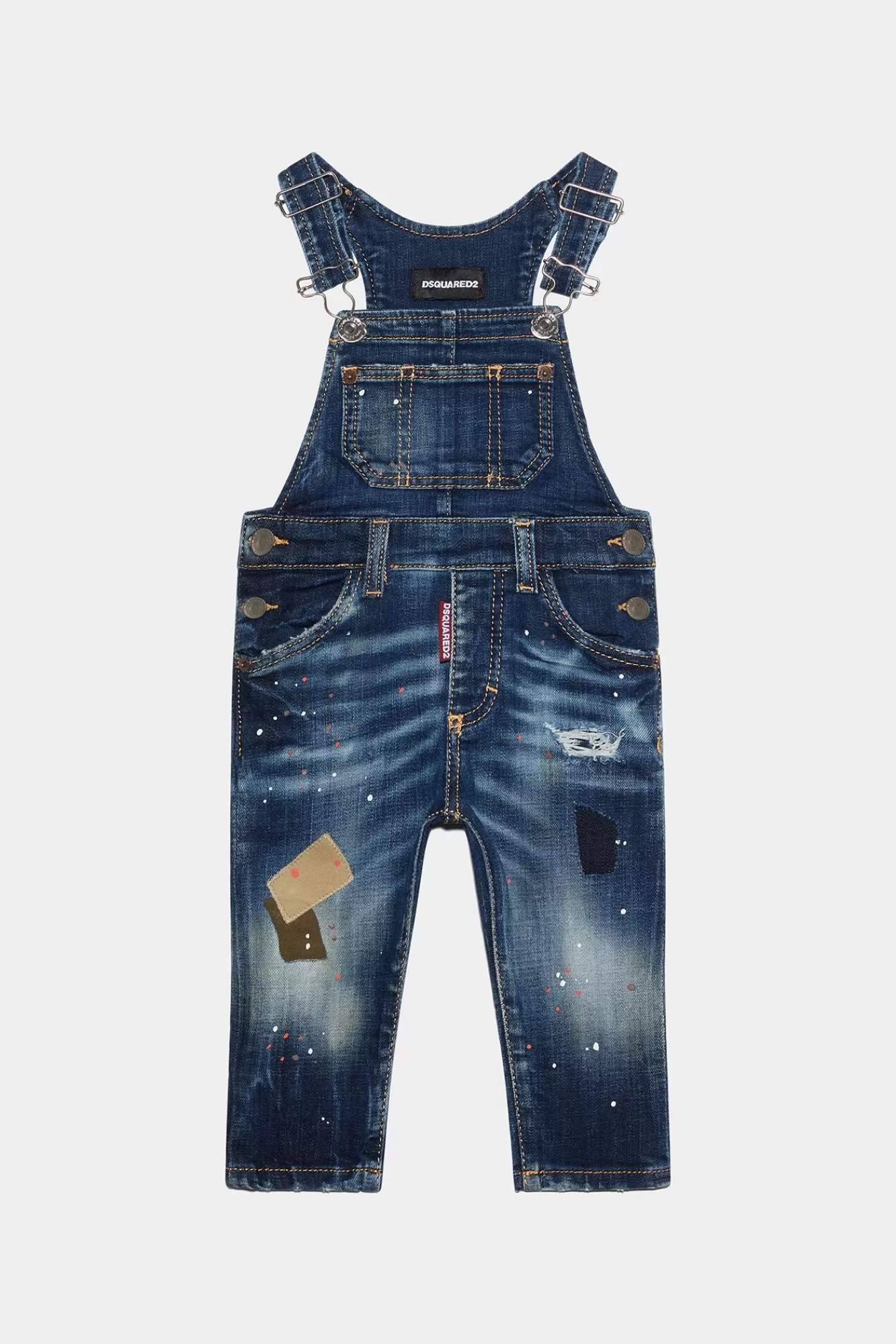 Nieuw Geboren^Dsquared2 D2Kids Pasgeboren Jumpsuit Blauw