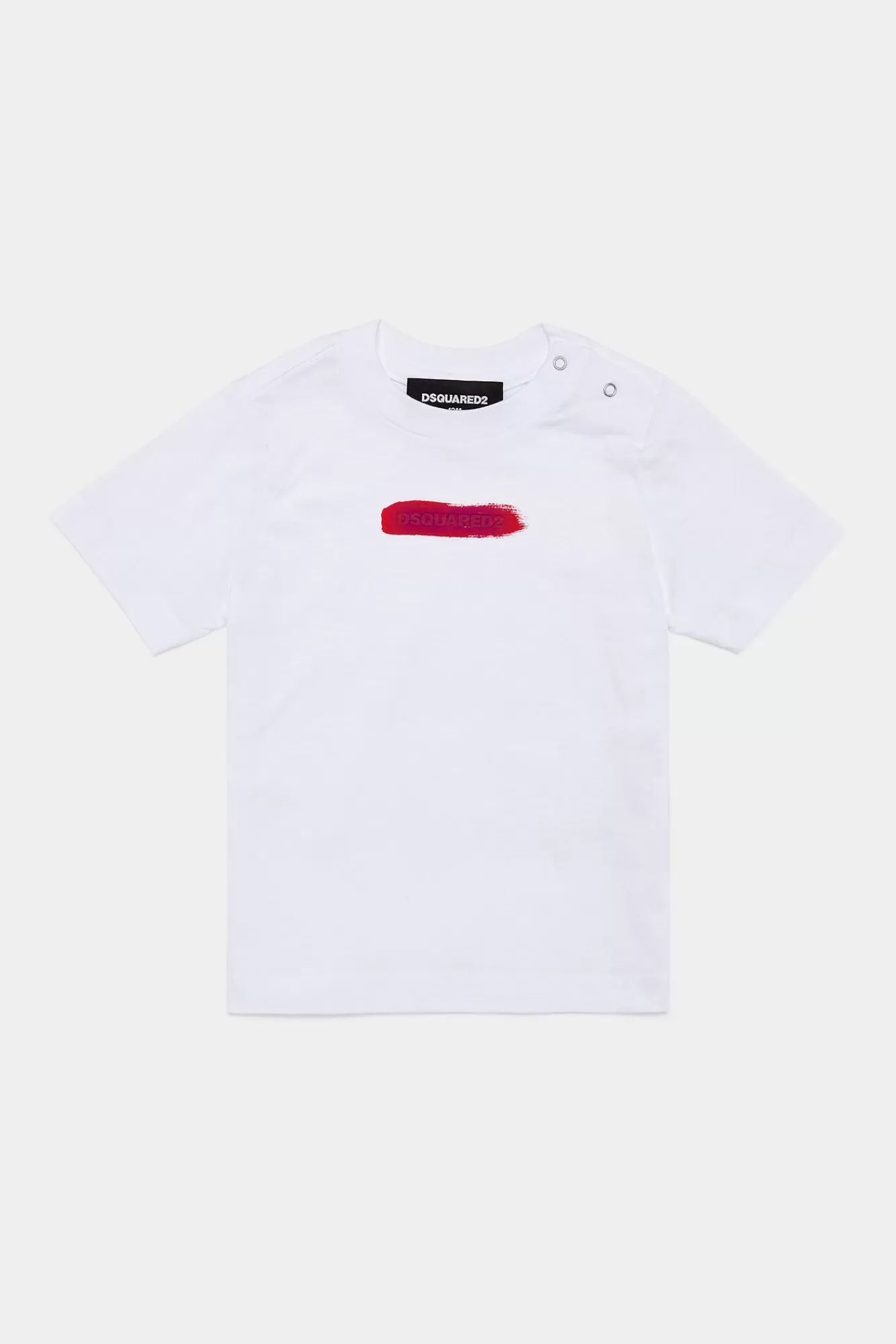 Nieuw Geboren^Dsquared2 D2Kids Pasgeboren T-Shirt Wit