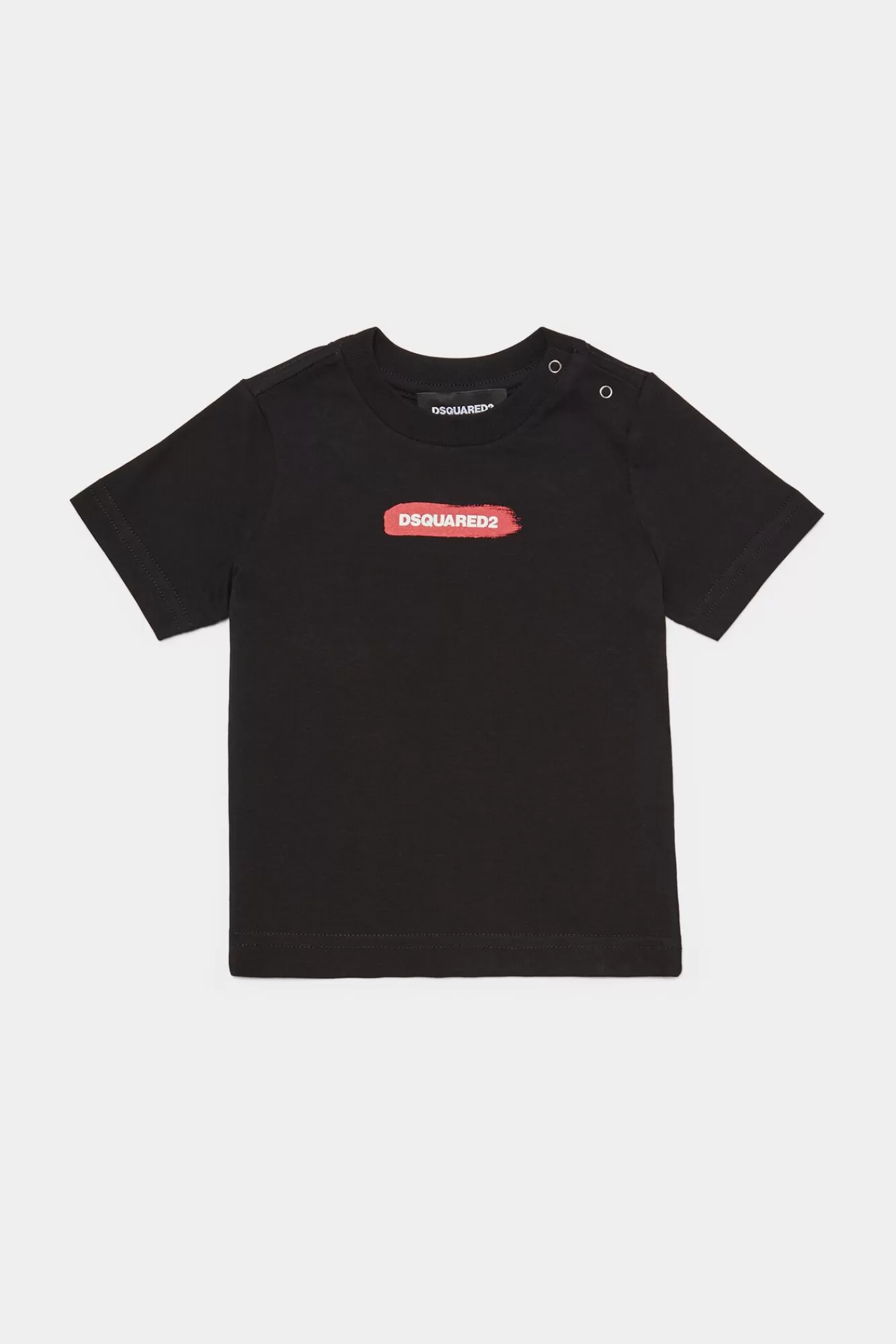 Nieuw Geboren^Dsquared2 D2Kids Pasgeboren T-Shirt Zwart