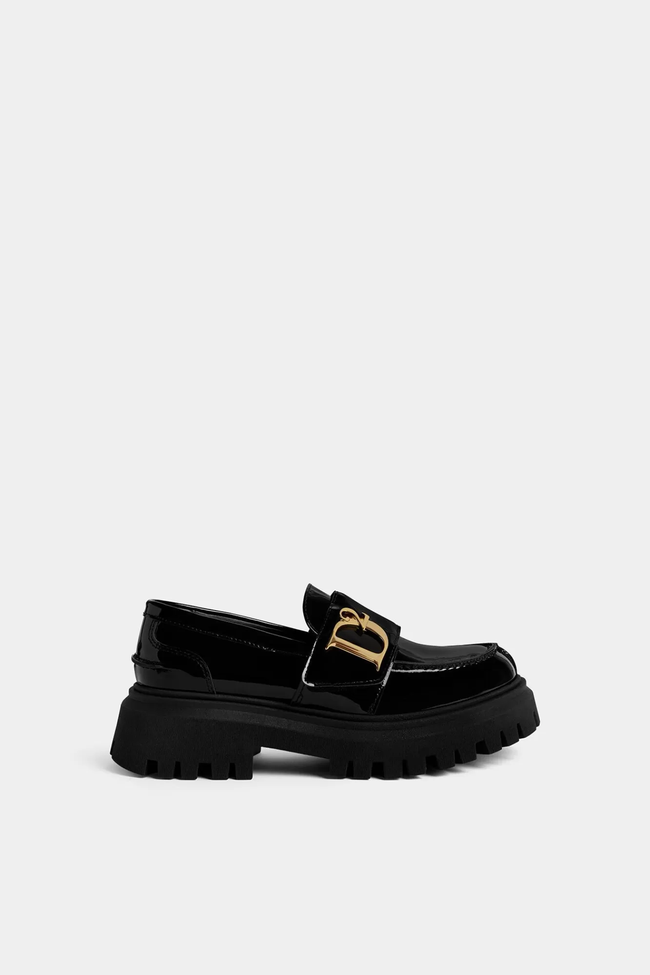 Junior^Dsquared2 D2Kids-Loafer Zwart