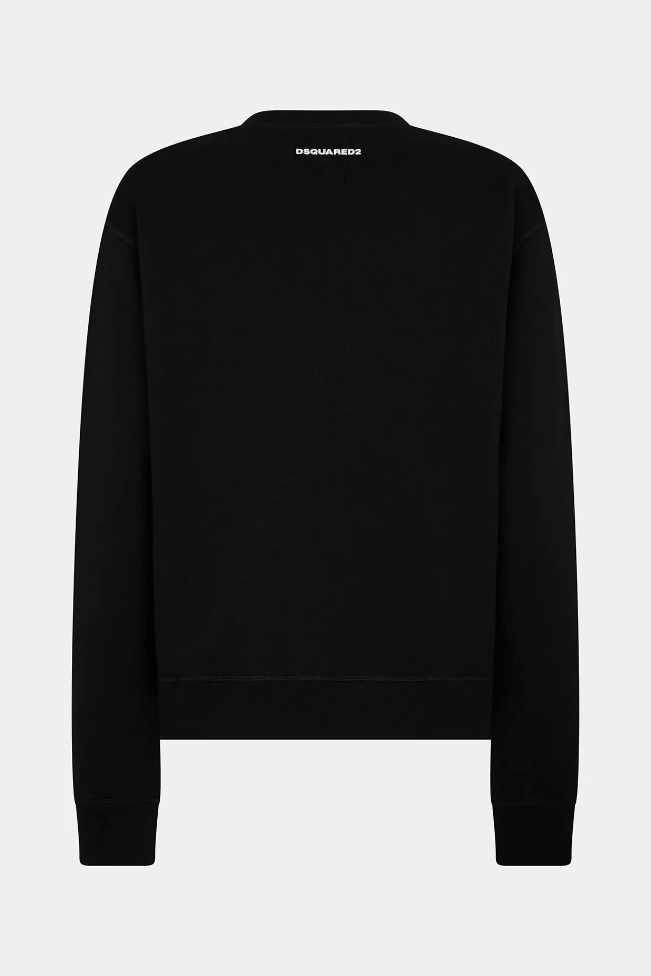 Sweatshirts^Dsquared2 Dean & Dan Cool-Fit Sweatshirt Met Ronde Hals Zwart