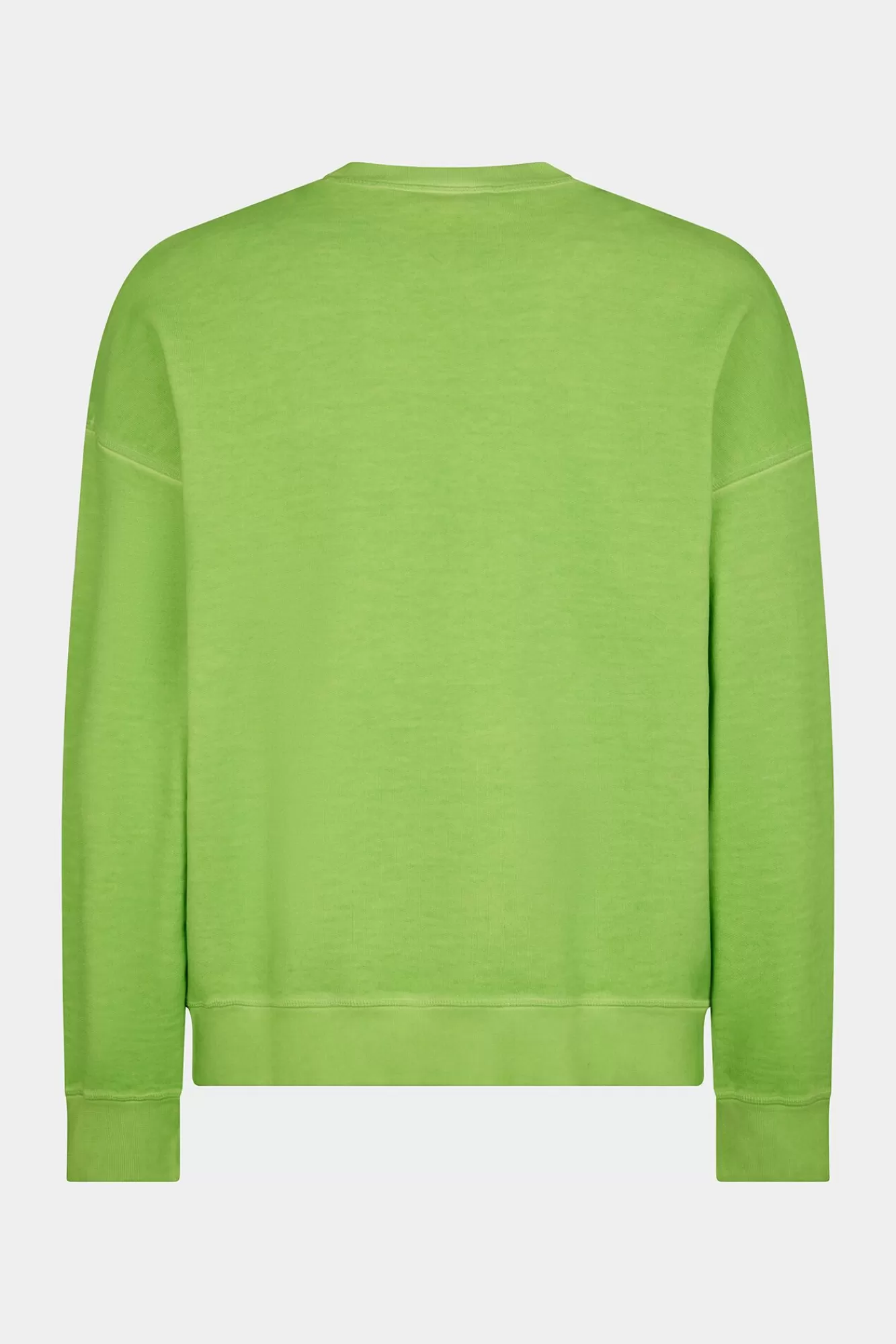 Sweatshirts^Dsquared2 Dsq2 Drop-Fit Sweatshirt Met Ronde Hals Gras Groen