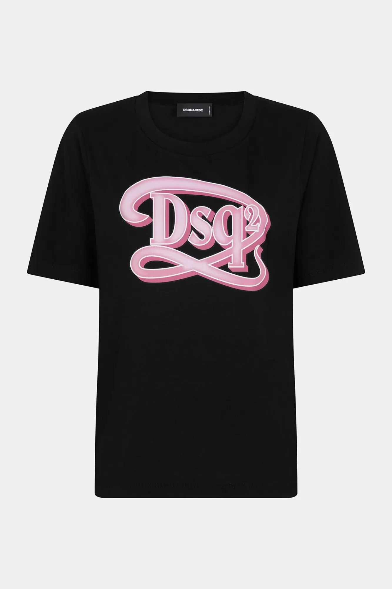 Tops En T-Shirts^Dsquared2 Dsq2 Gemakkelijk Passend T-Shirt Zwart