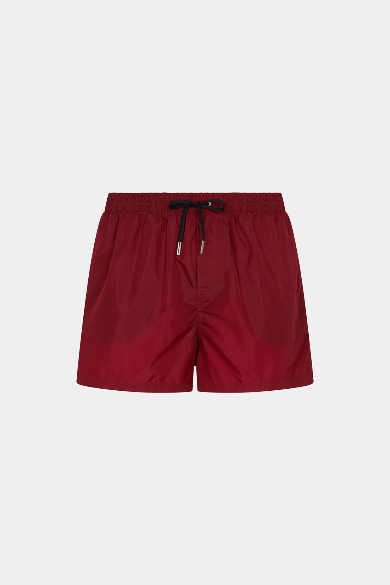 Strandkleding^Dsquared2 Dsq2 Schuine Boxer Midi Met Logo Bordeaux