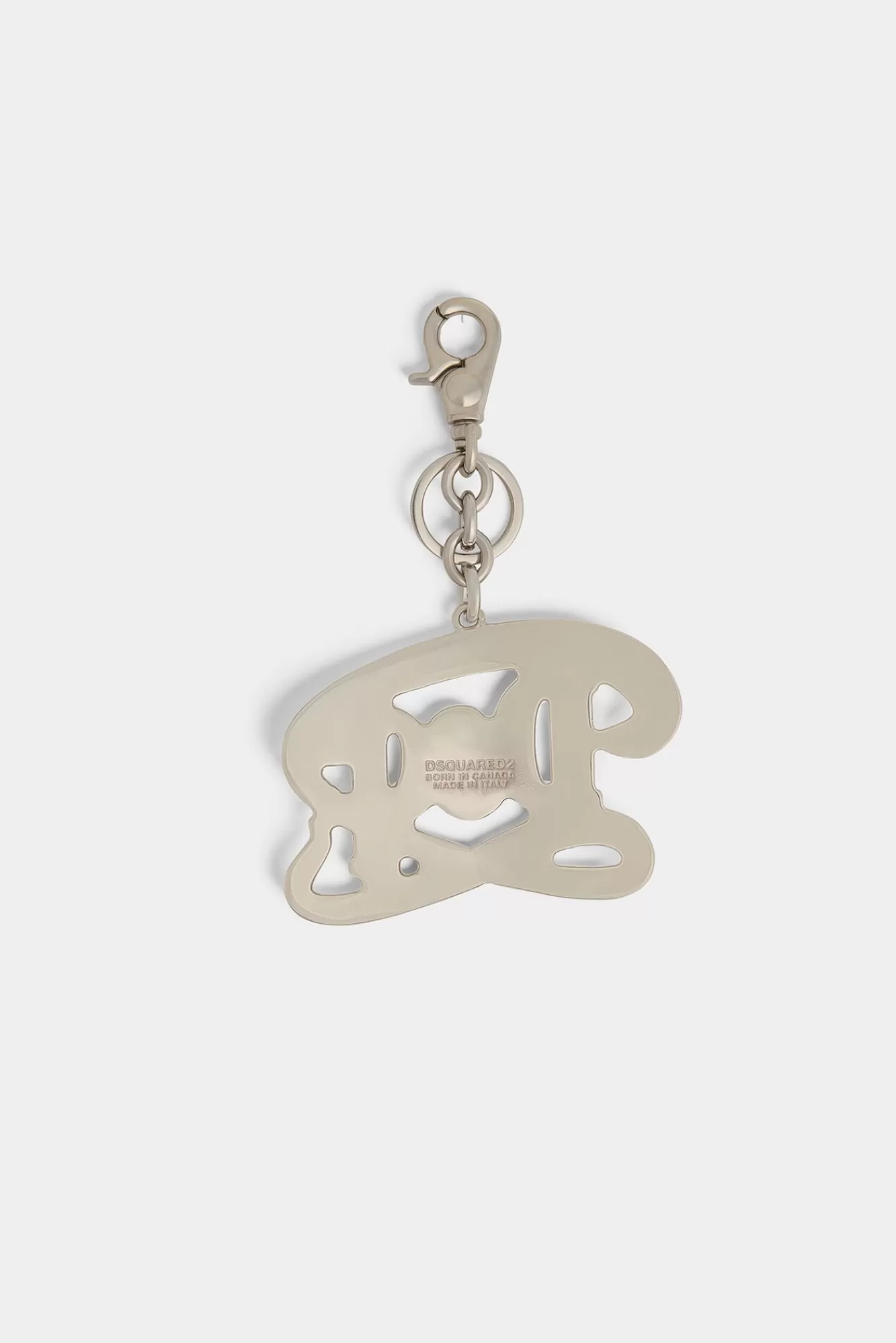 Andere Accessoires^Dsquared2 Dsq2-Sleutelhanger Palladium