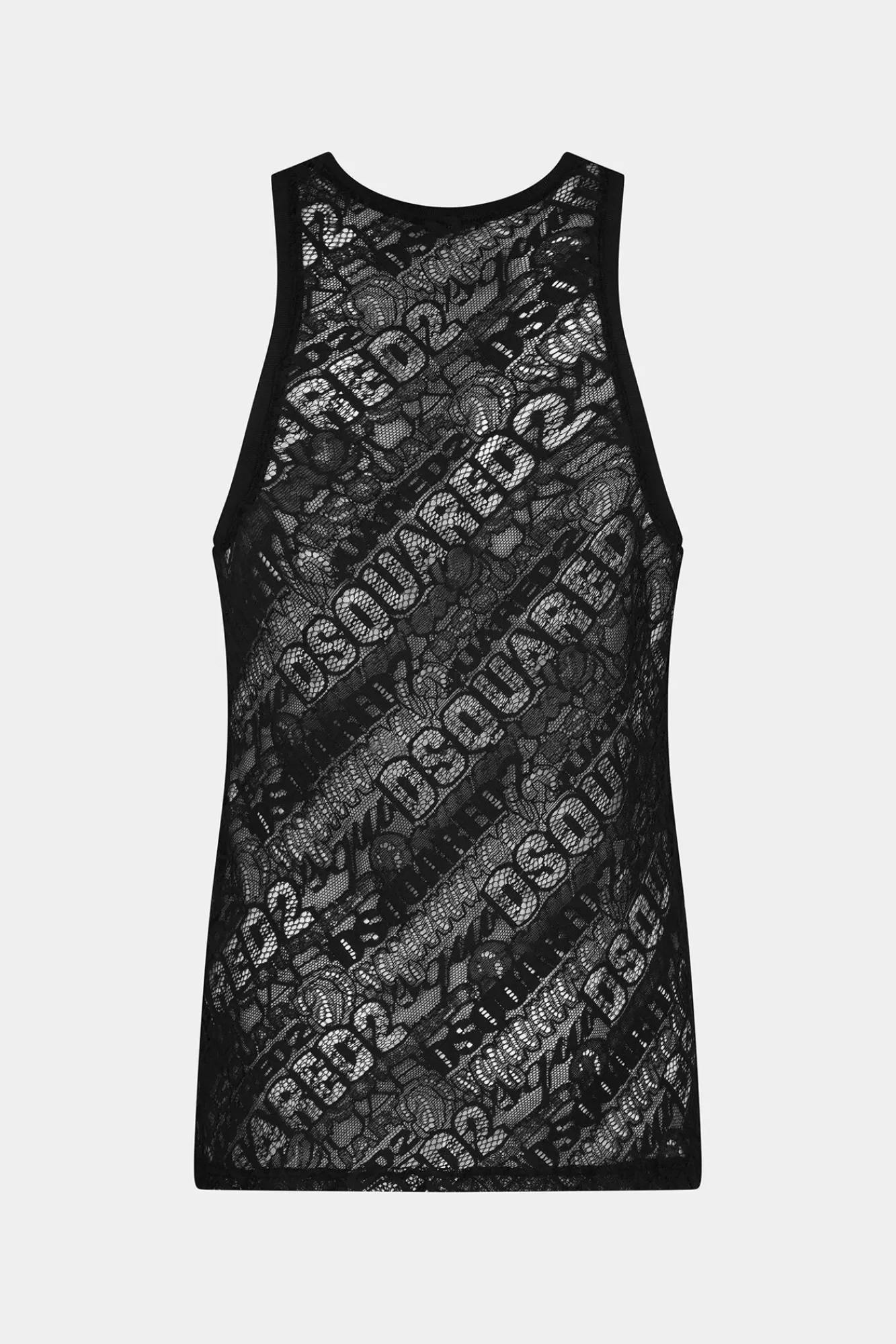 Ondergoed^Dsquared2 Dsq2-Tanktop Zwart