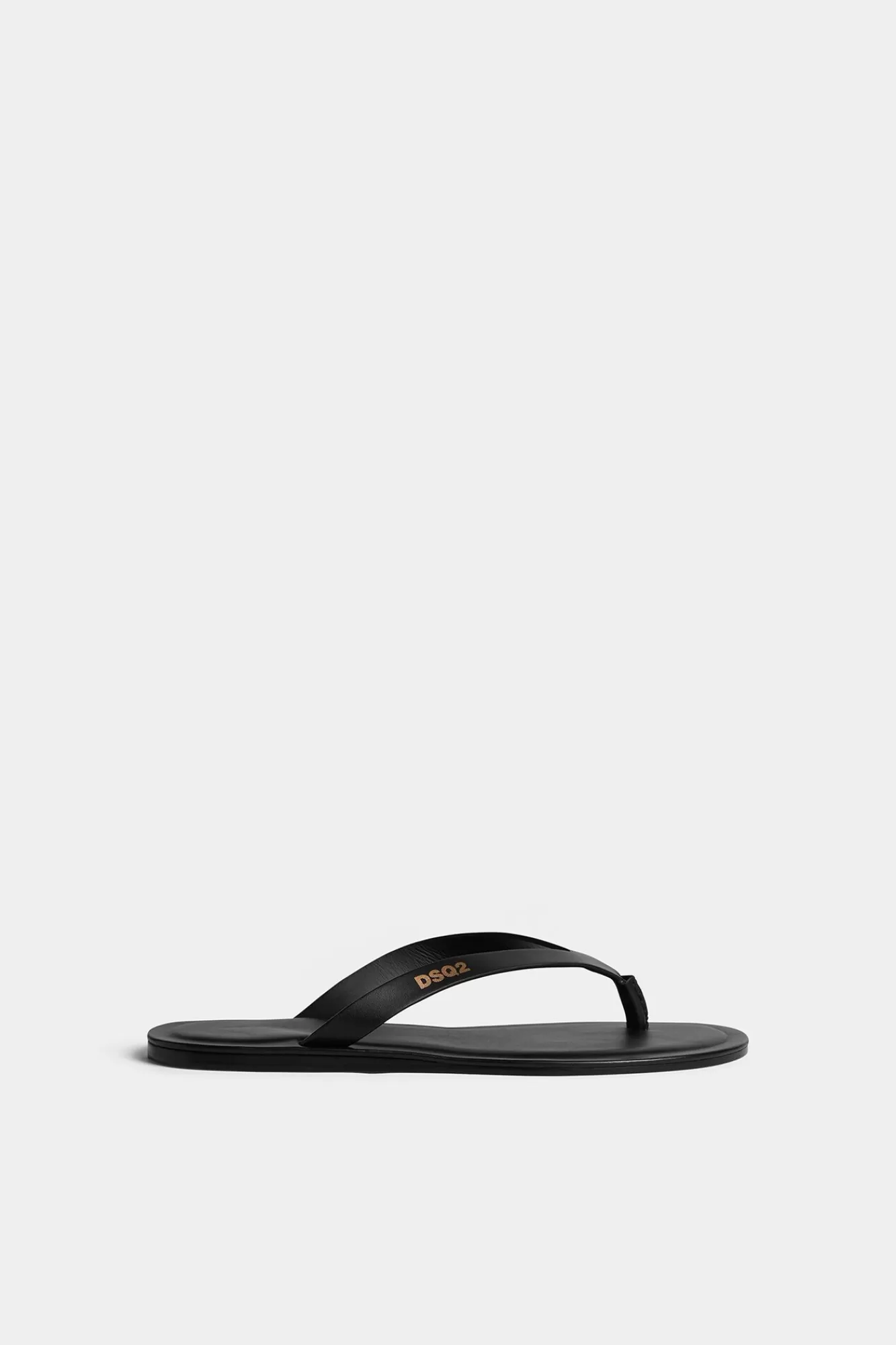 Sandalen En Slippers^Dsquared2 Dsq2-Teenslippers Zwart