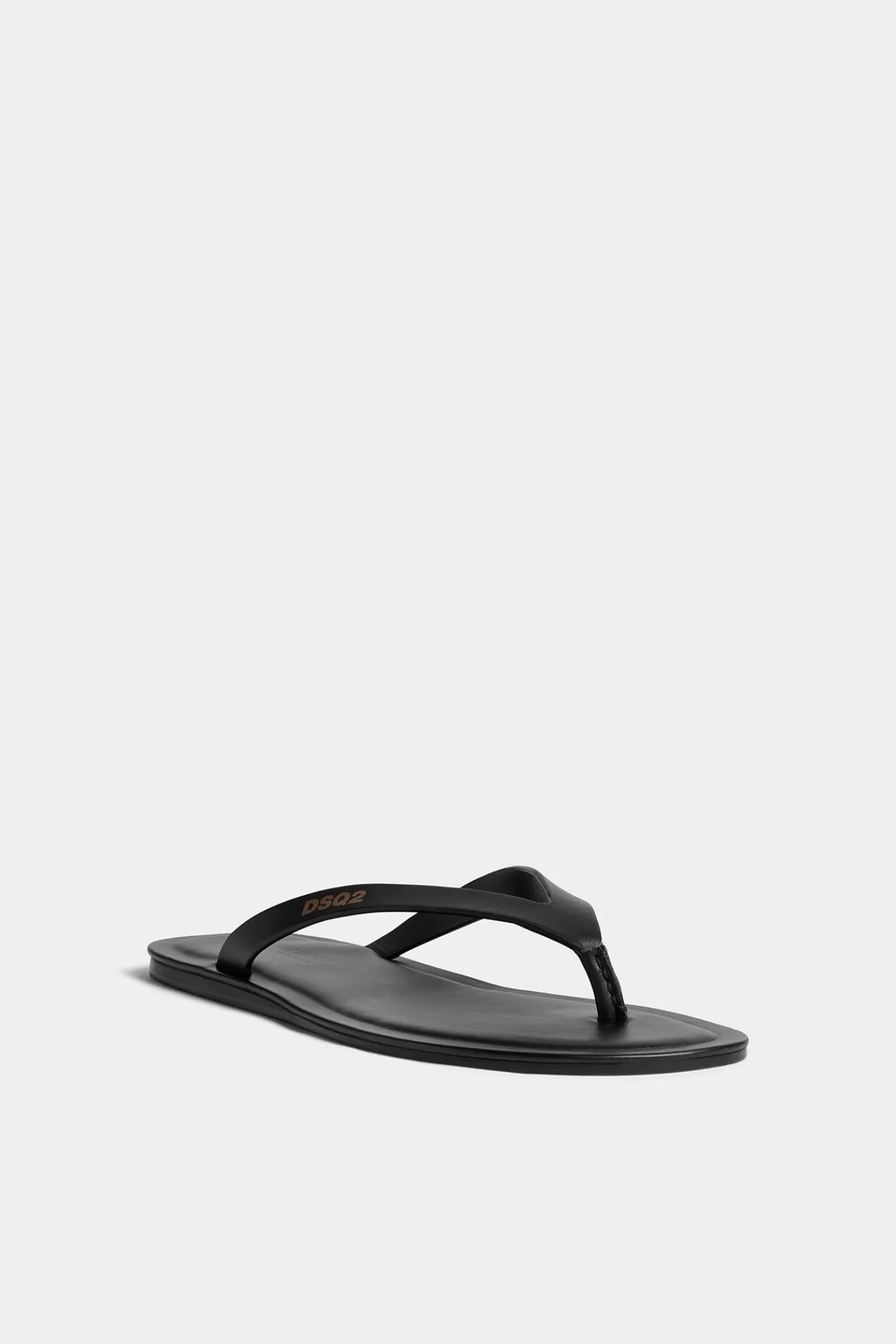 Sandalen En Slippers^Dsquared2 Dsq2-Teenslippers Zwart