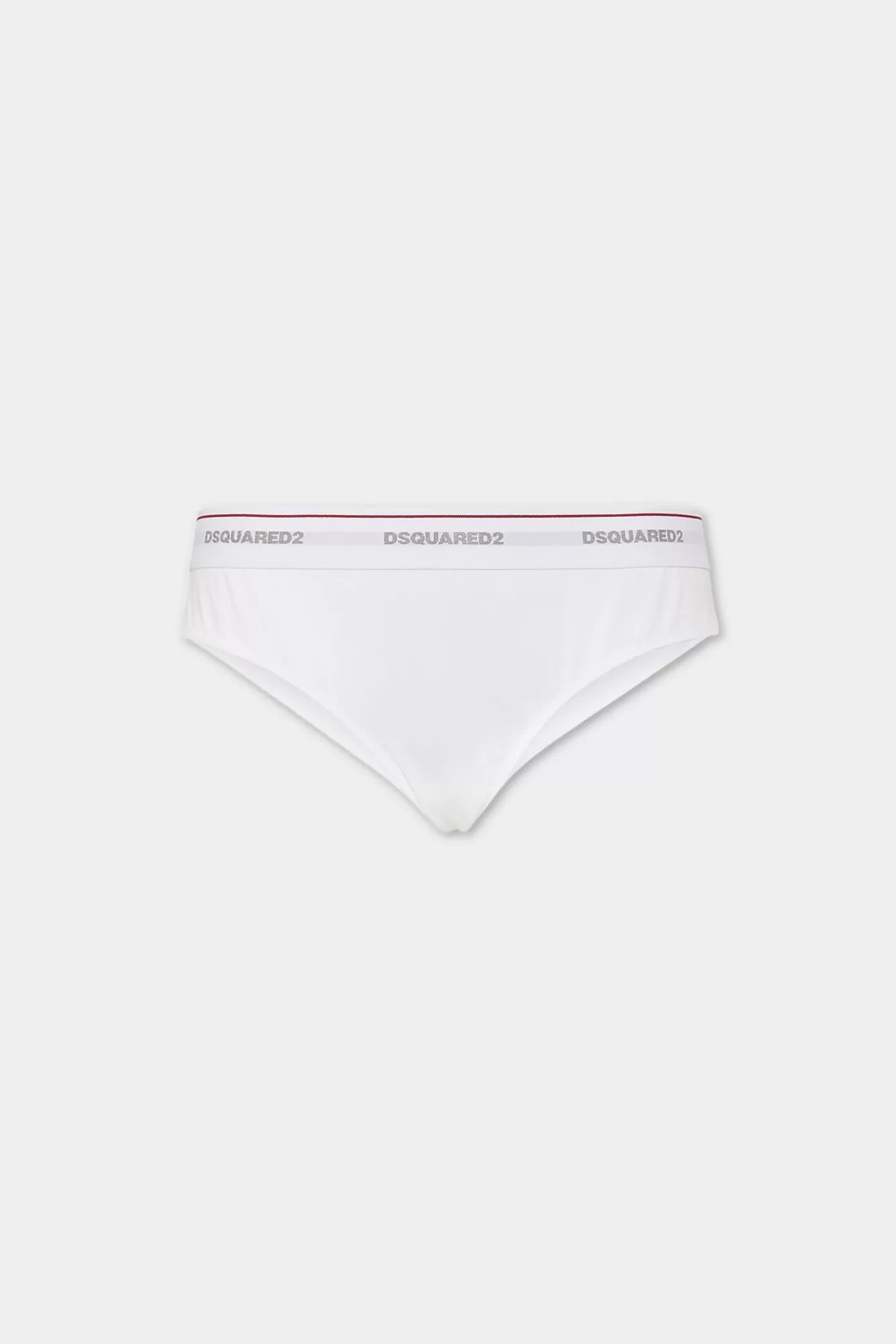 Ondergoed^Dsquared2 Band Braziliaanse Slip Wit