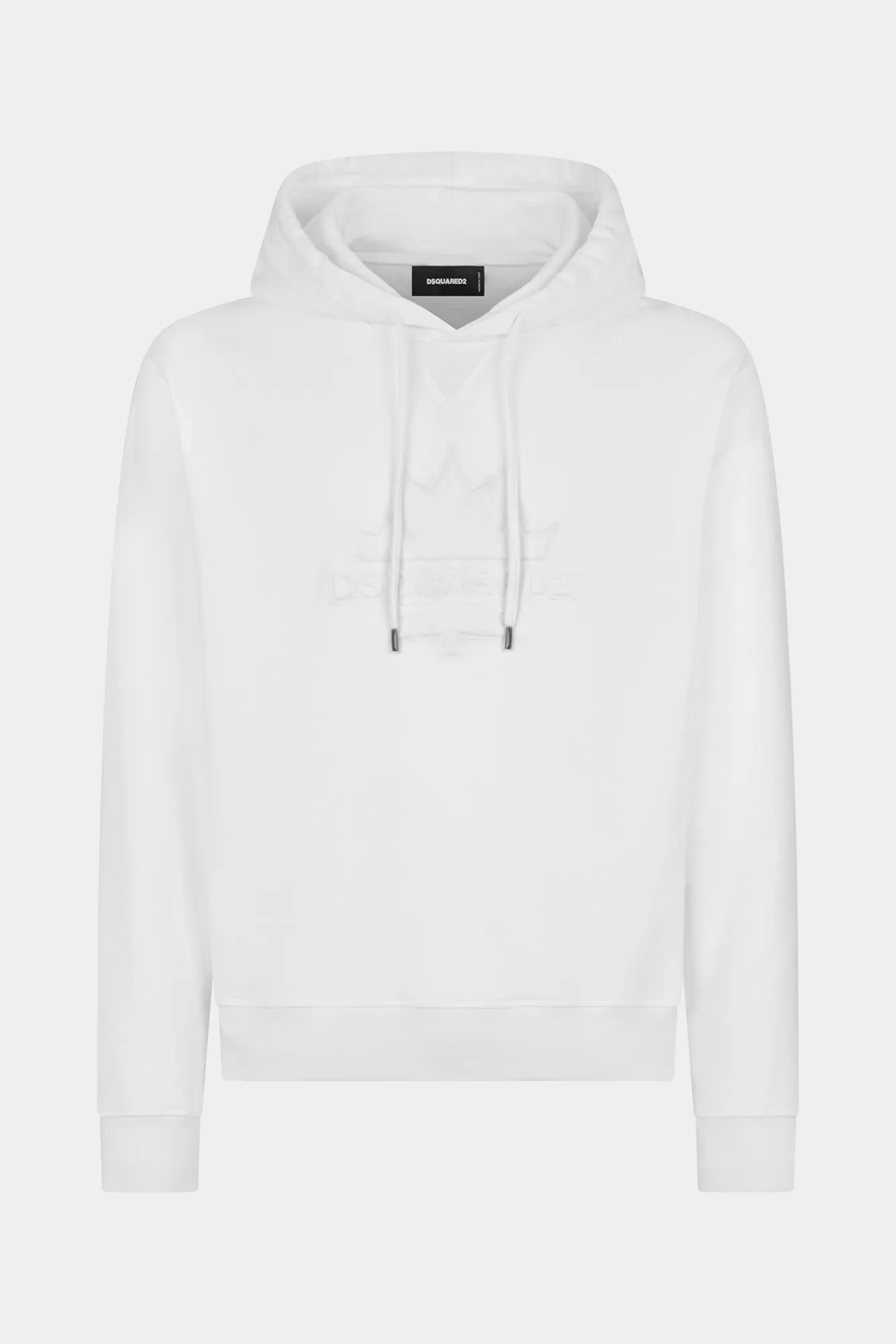 Sweatshirts^Dsquared2 Blad Coole Hoodie Wit