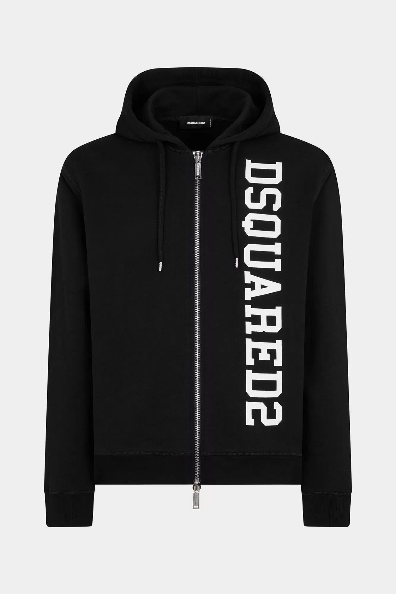 Sweatshirts^Dsquared2 Cool Fit Sweatshirt Met Capuchon En Rits Zwart