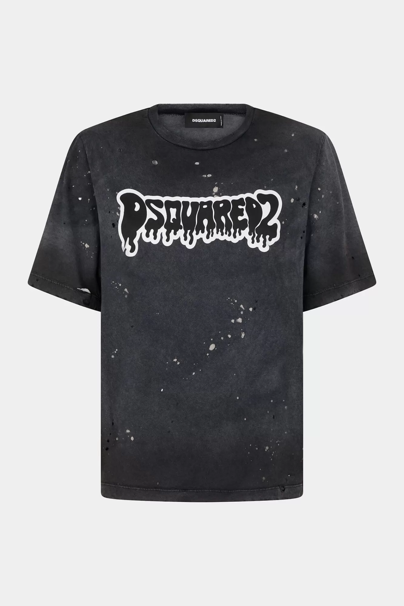 Tops En T-Shirts^Dsquared2 Easy Fit T-Shirt Houtskool